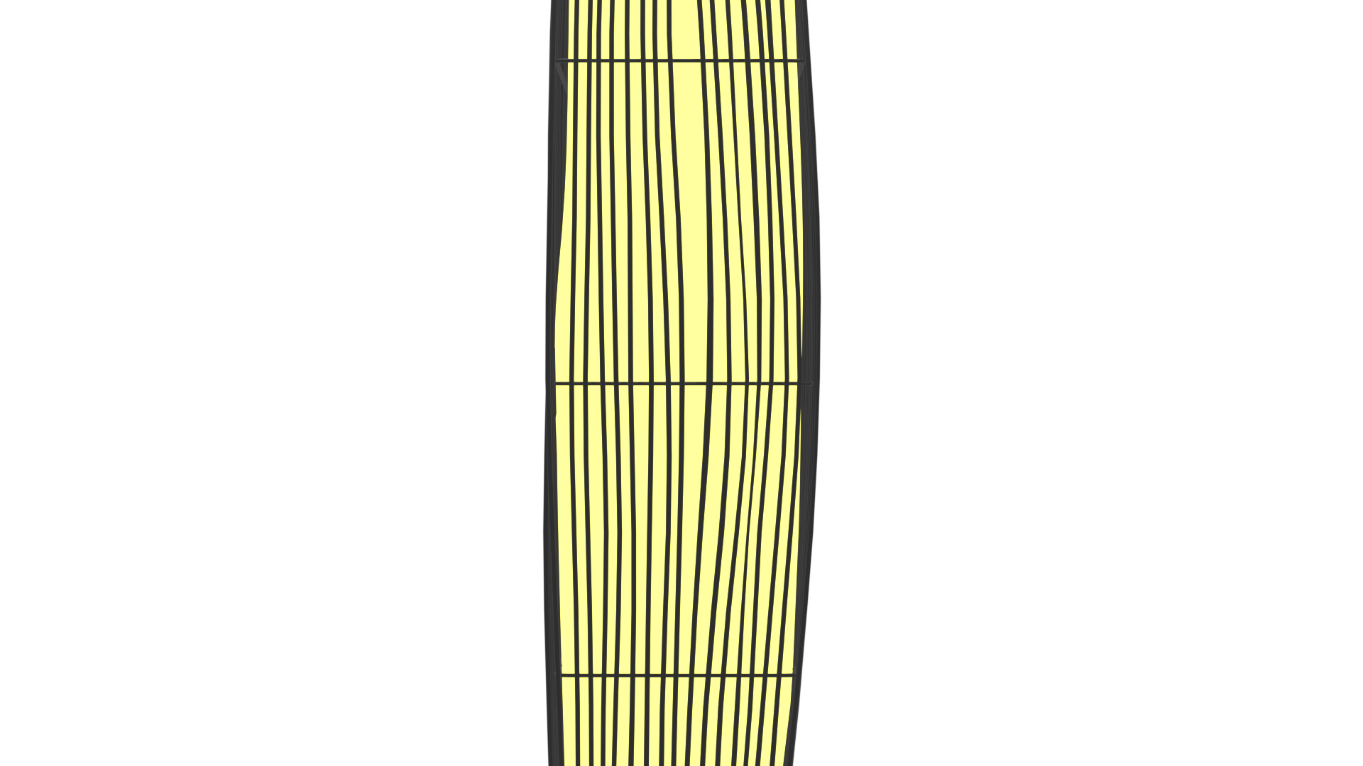 3D Bamboo Floor Lamp with E14 Sockets Light Low-poly 3D model_8