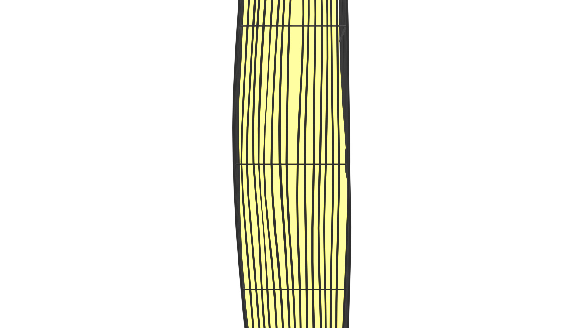 3D Bamboo Floor Lamp with E14 Sockets Light Low-poly 3D model_12