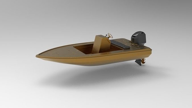 boat - 3D model