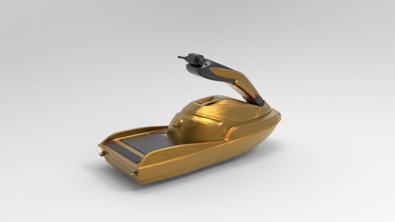 jet ski 3D model_1