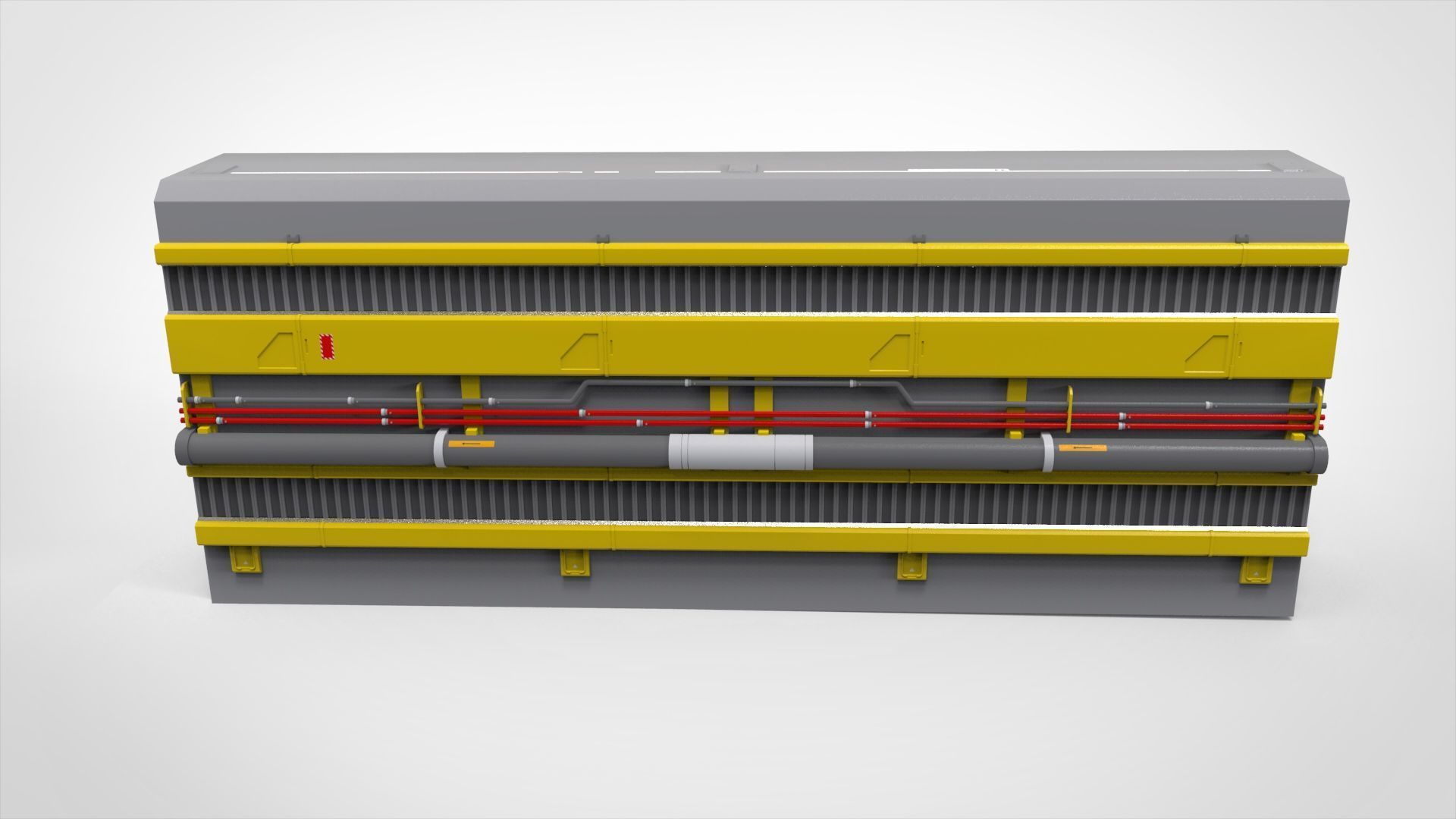 sci-fi Architecture kitbash 51 3D model_5