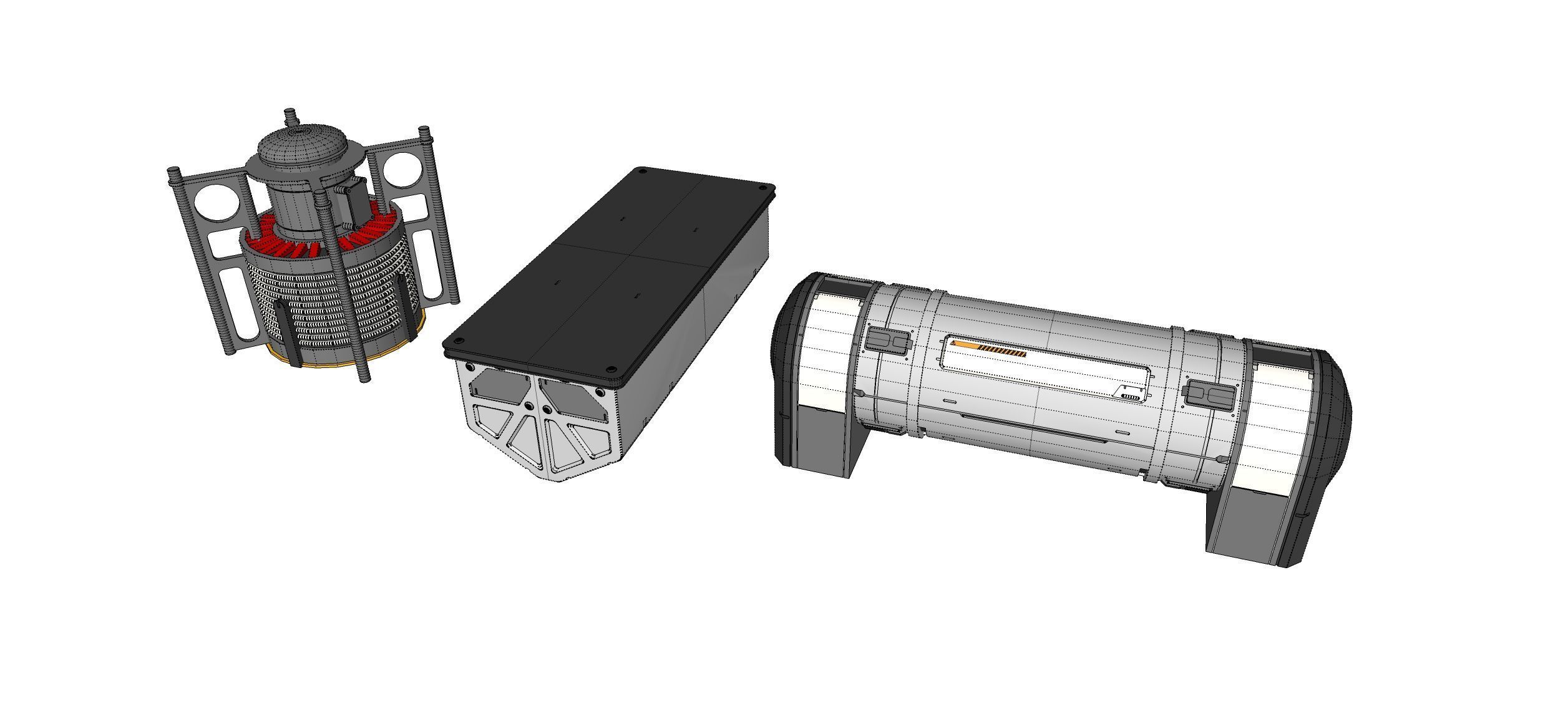 sci-fi Architecture kitbash 51 3D model_18