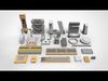 sci-fi Architecture kitbash 51 3D model_1