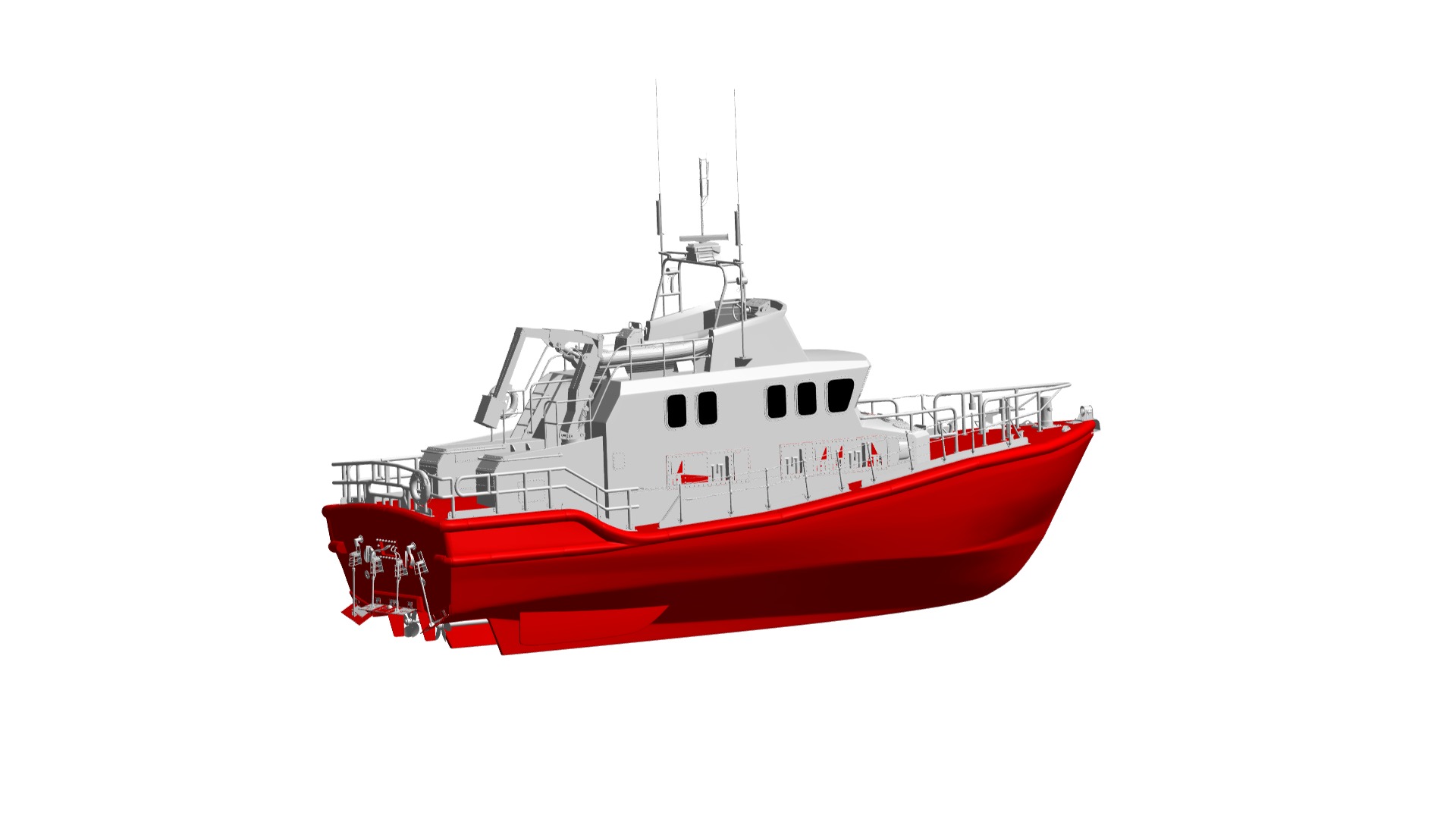 Rescue Ship 3D model_1
