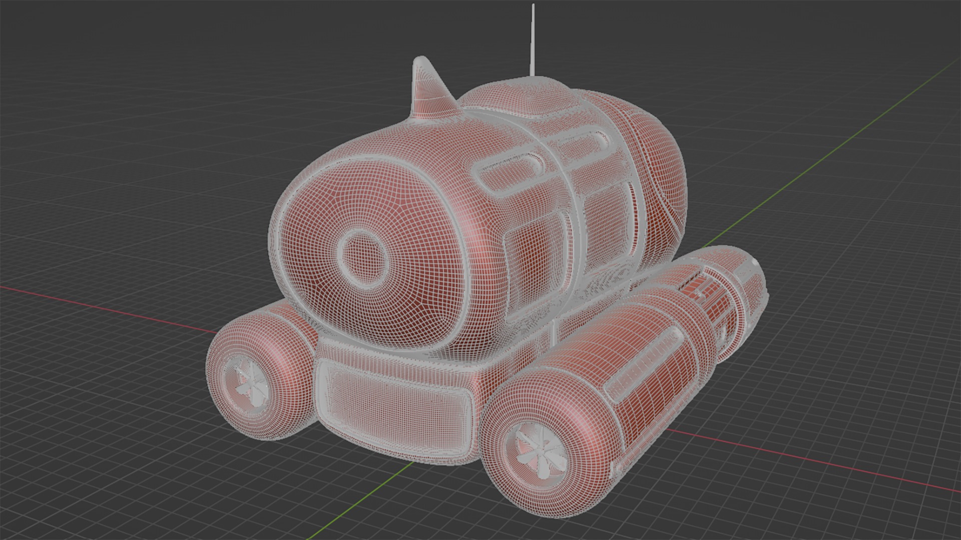 Tourist Submersible with Bubble-Shaped Cockpit 3D model_12