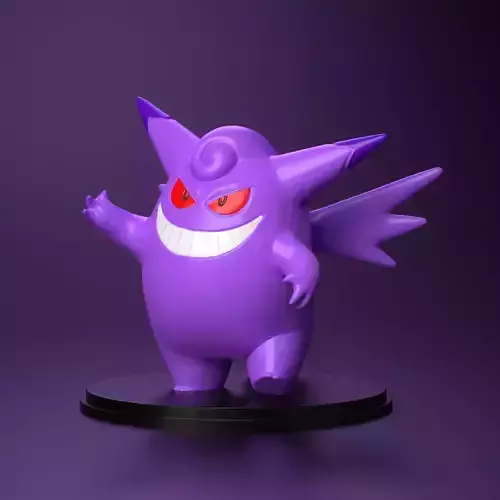 Clefable pokemon 3D print model