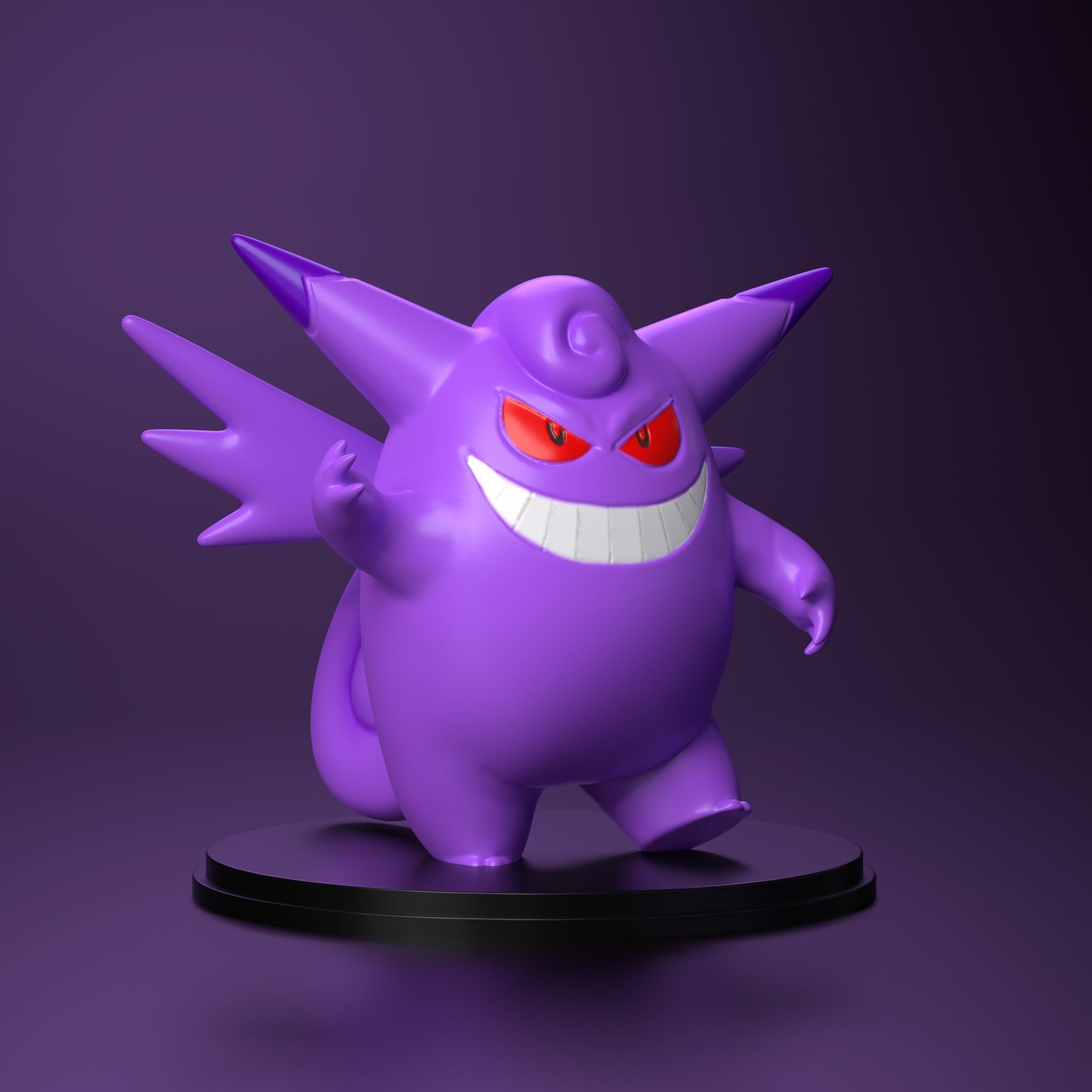 Clefable pokemon 3D print model_2