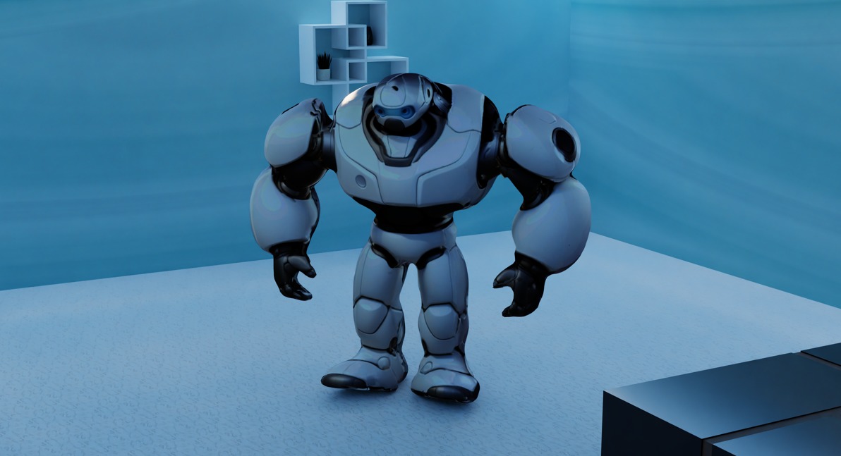 Robot-001- 3D model_1