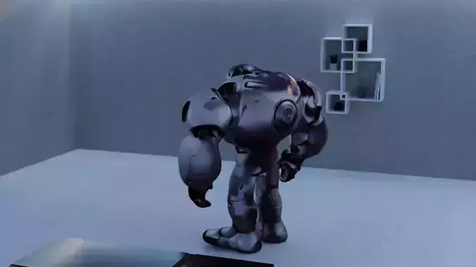 Robot-001- 3D model