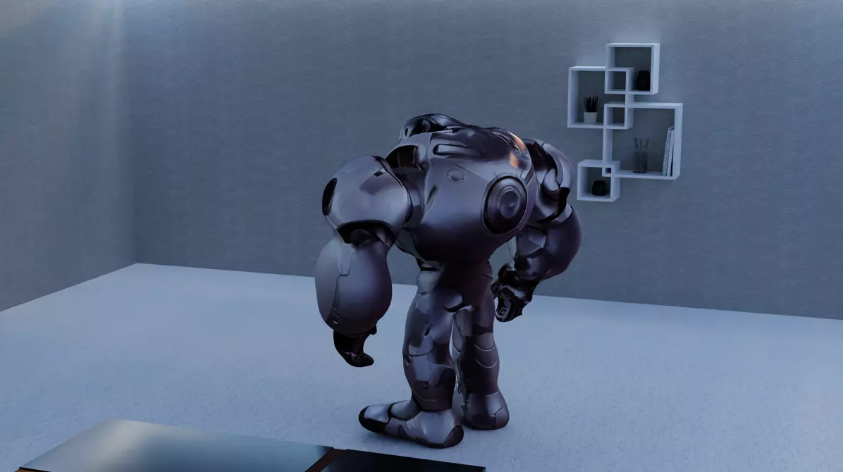 Robot-001- 3D model_0