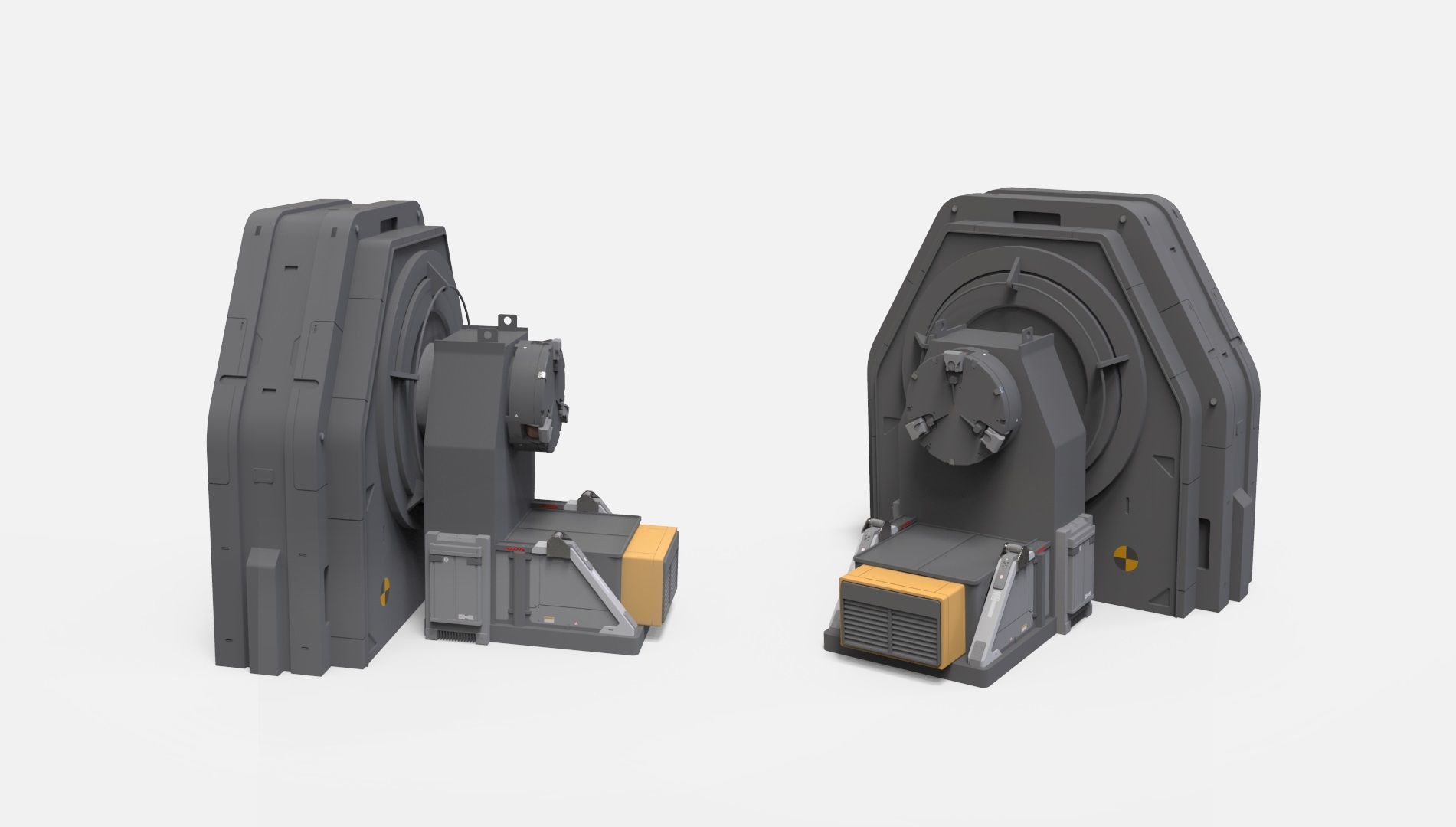 sci-fi Architecture kitbash 50 3D model_10