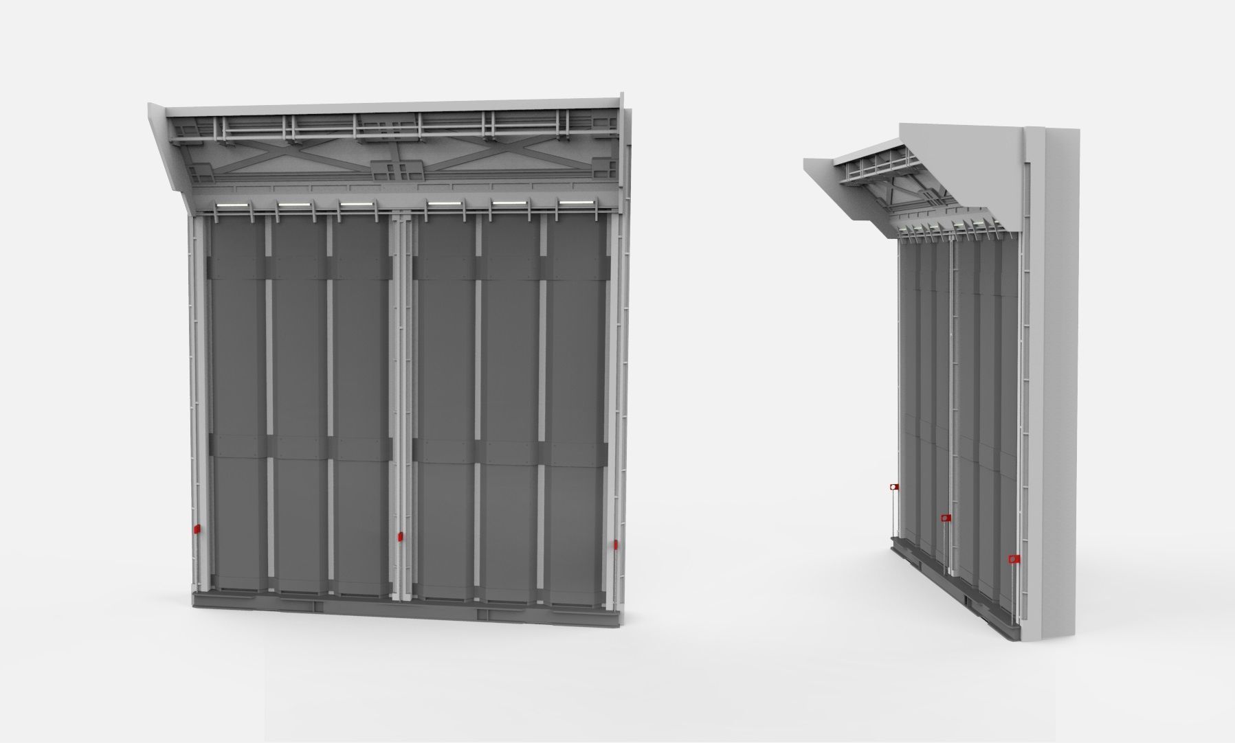 sci-fi Architecture kitbash 50 3D model_4