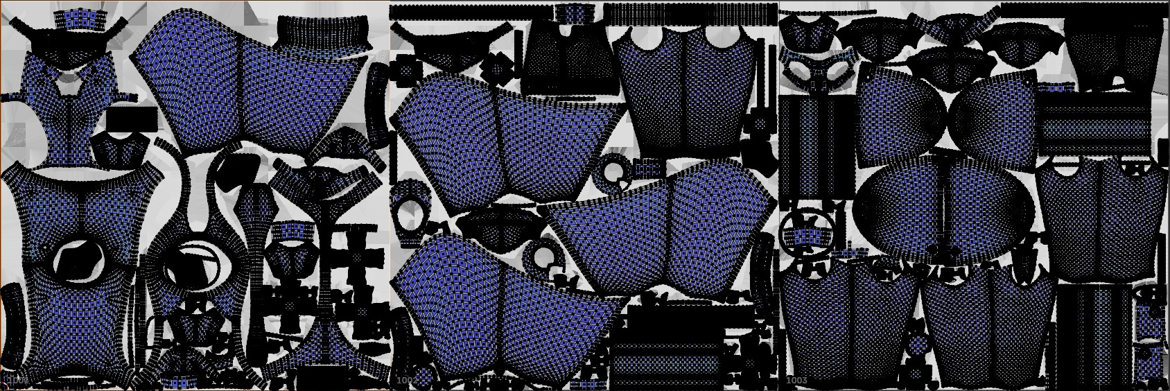 Scifi Armoured Marine Character Rigged  3D model_8