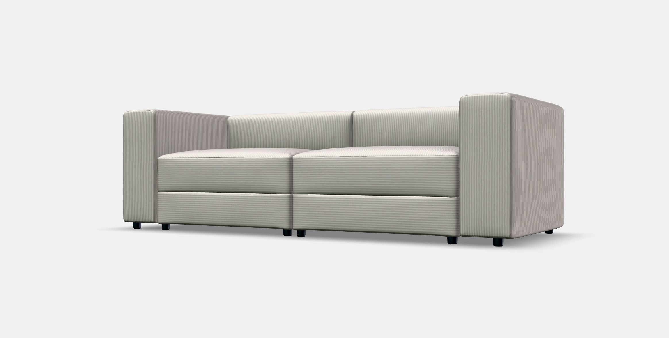 JATTEBO 3-seat modular sofa 1 Low-poly 3D model_14