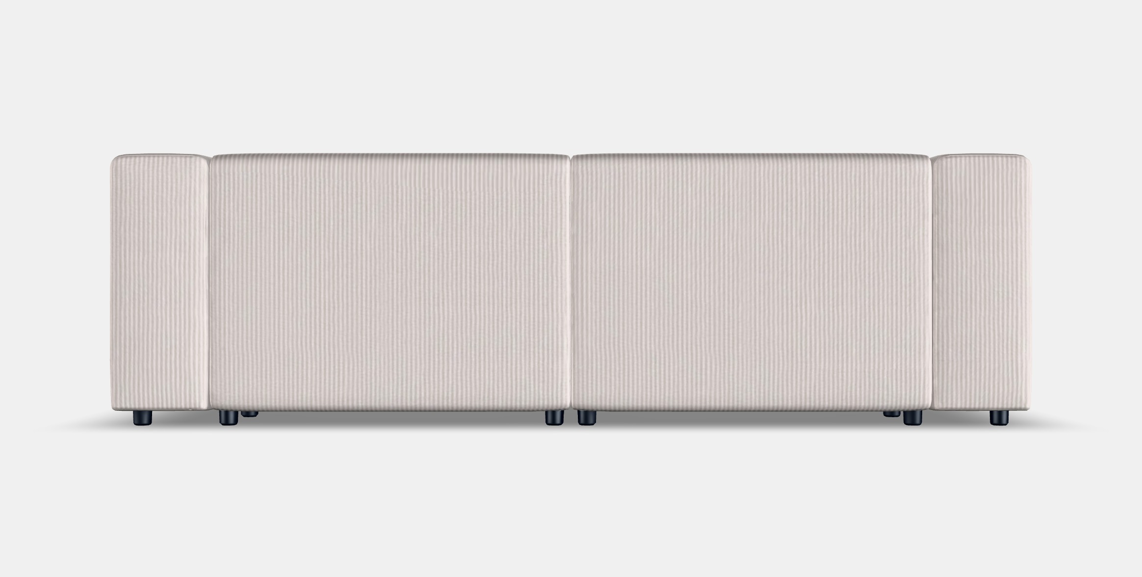 JATTEBO 3-seat modular sofa 1 Low-poly 3D model_16