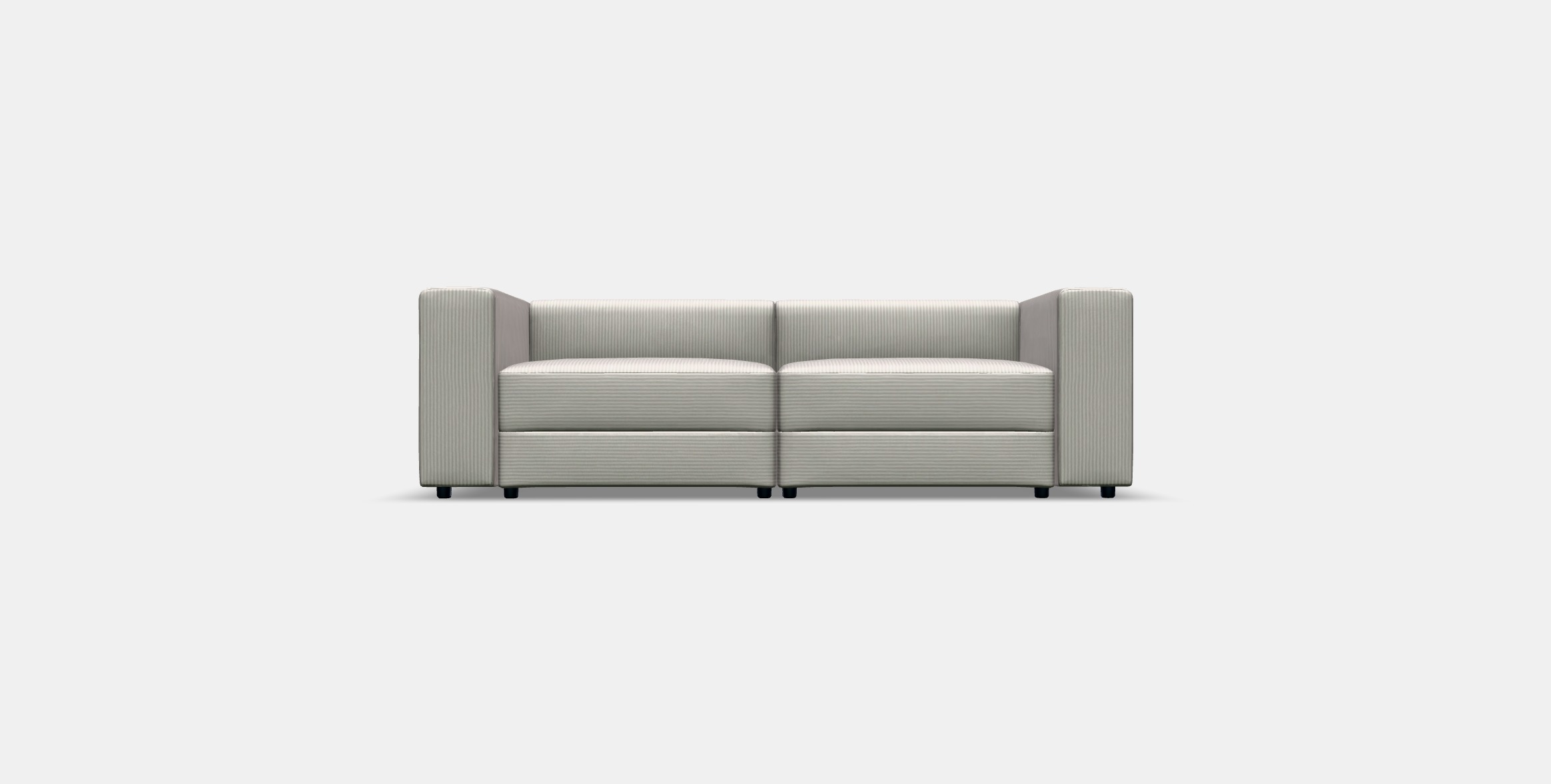JATTEBO 3-seat modular sofa 1 Low-poly 3D model_6
