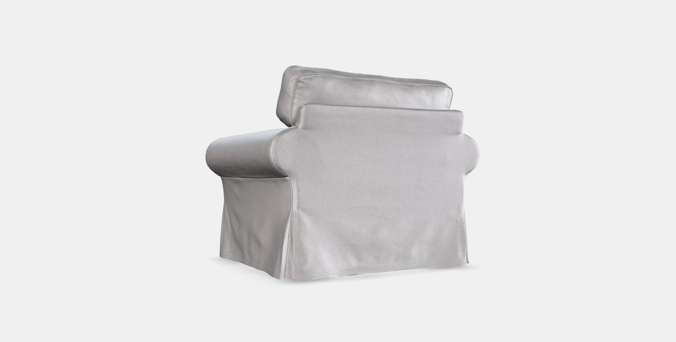 EKTORP Armchair 1 Low-poly 3D model_16