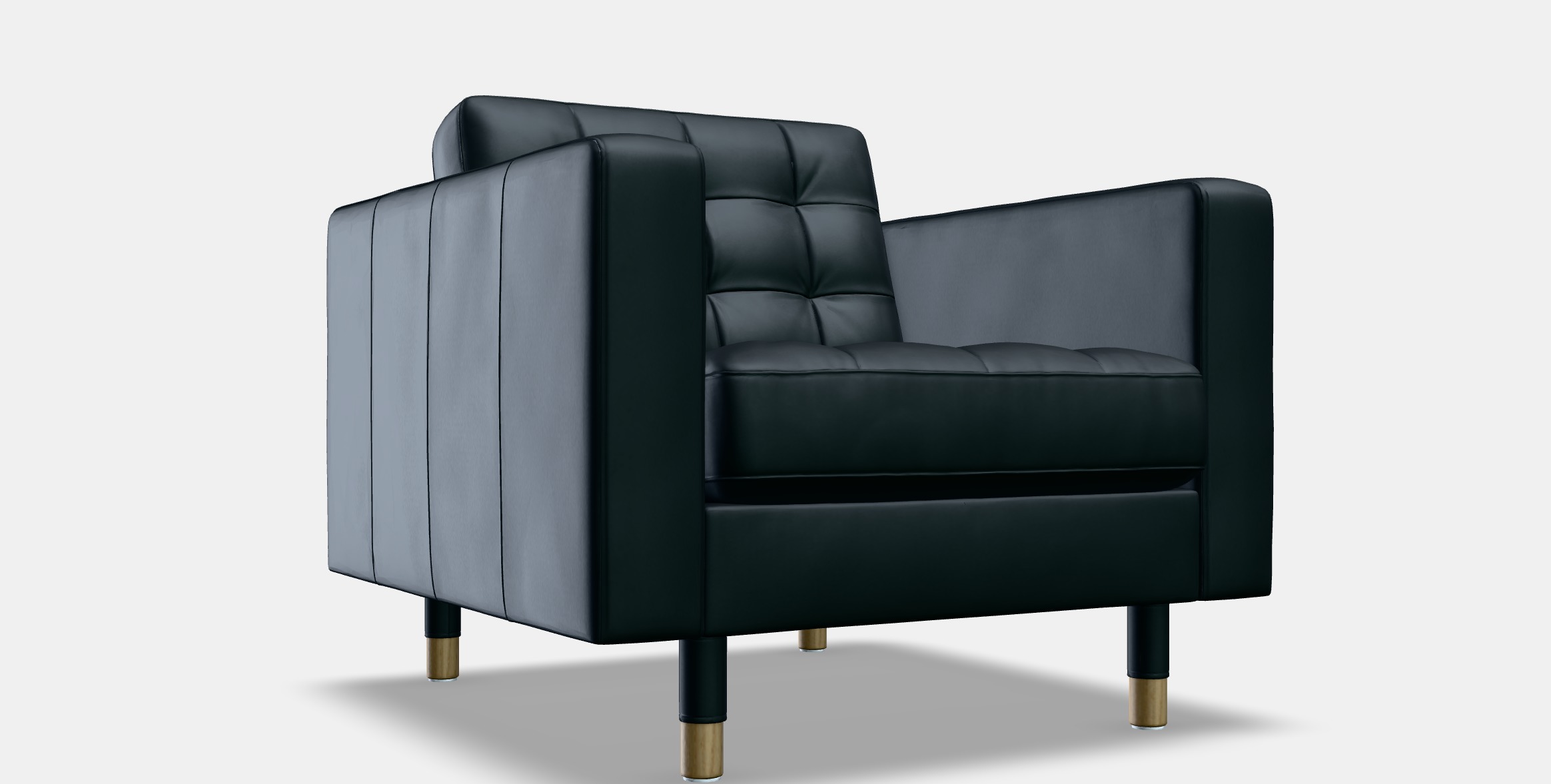 LANDSKRONA Armchair 9 Low-poly 3D model_9