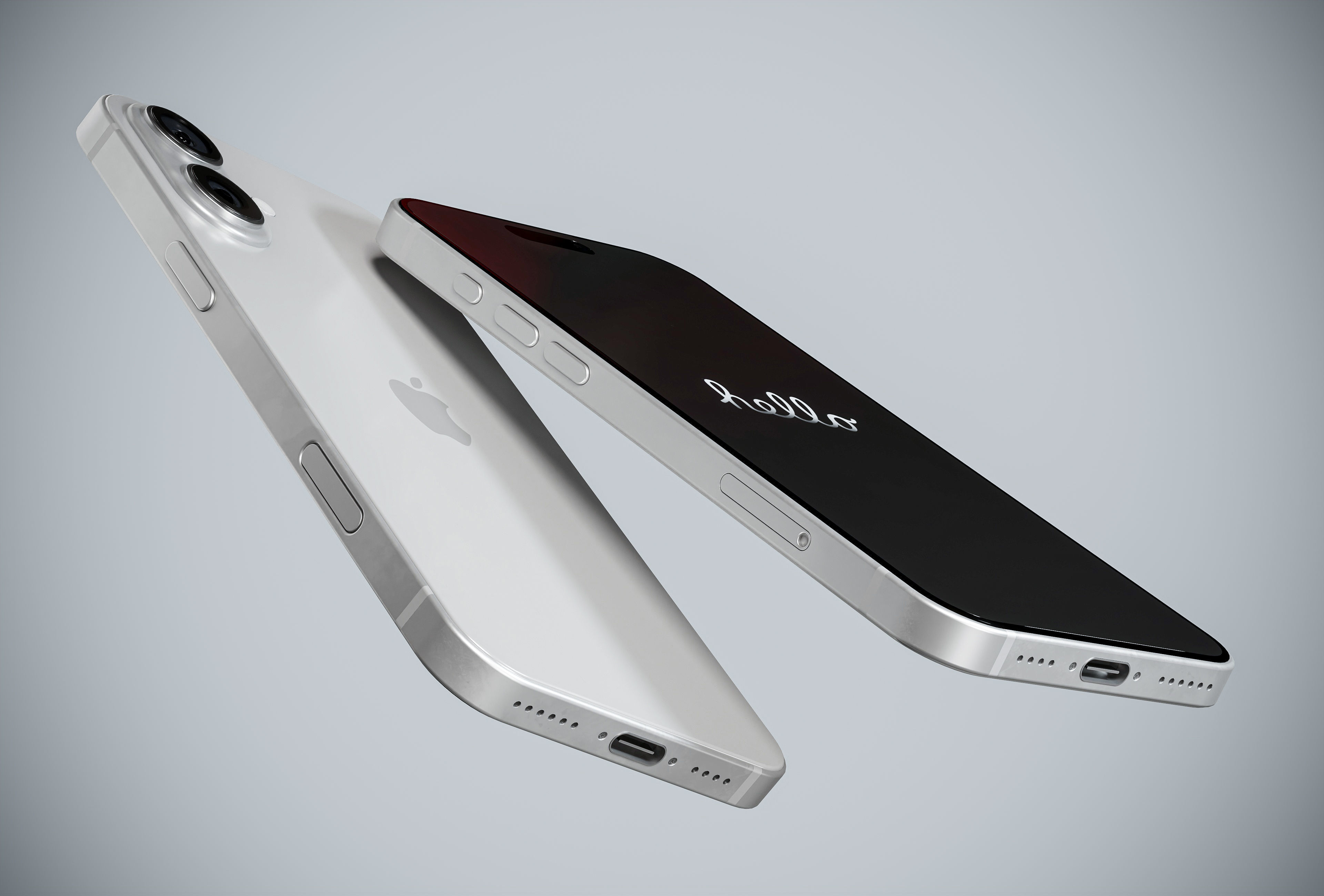 IPhone 16 High Quality PBR Low-poly 3D model_6