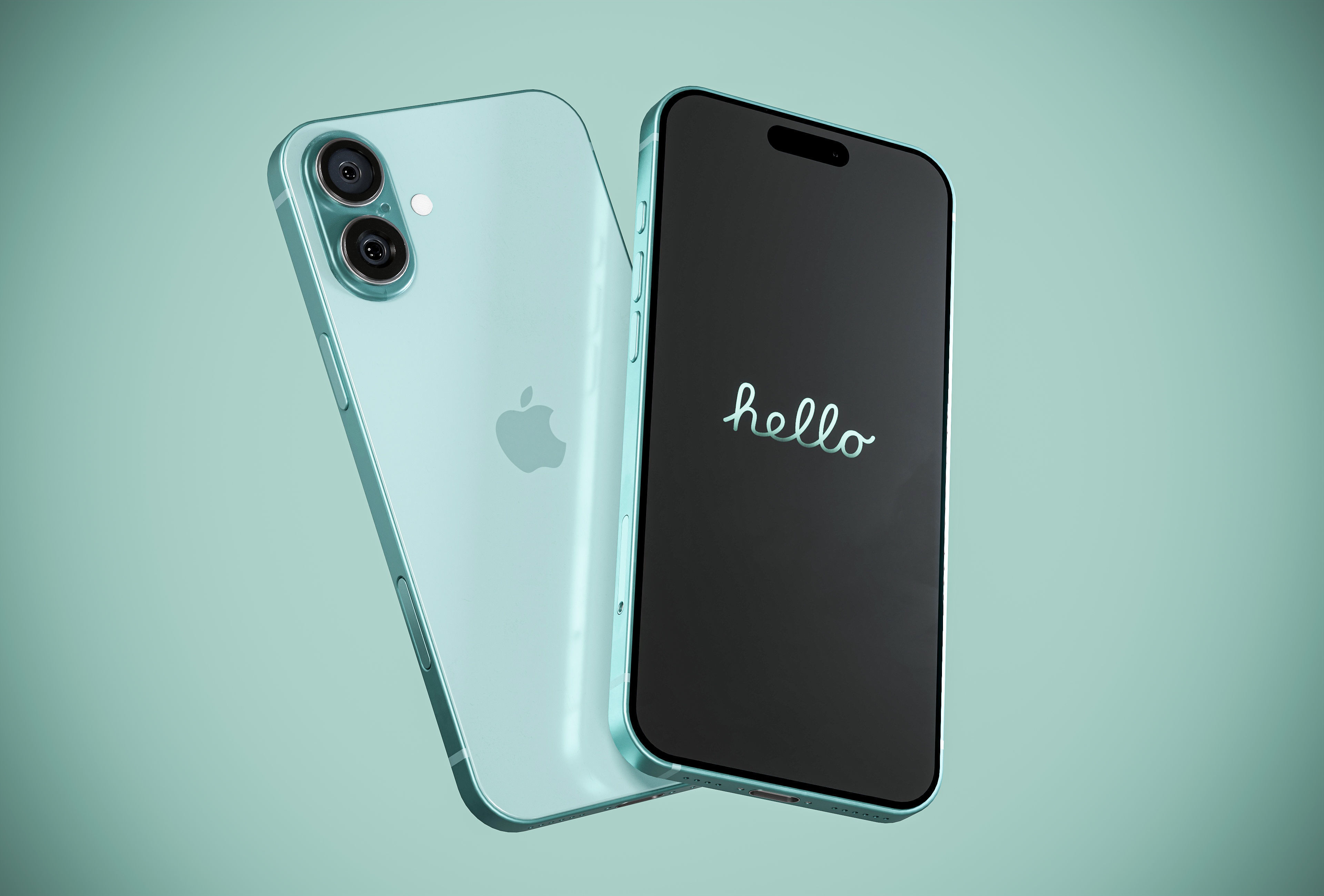 IPhone 16 High Quality PBR Low-poly 3D model_1