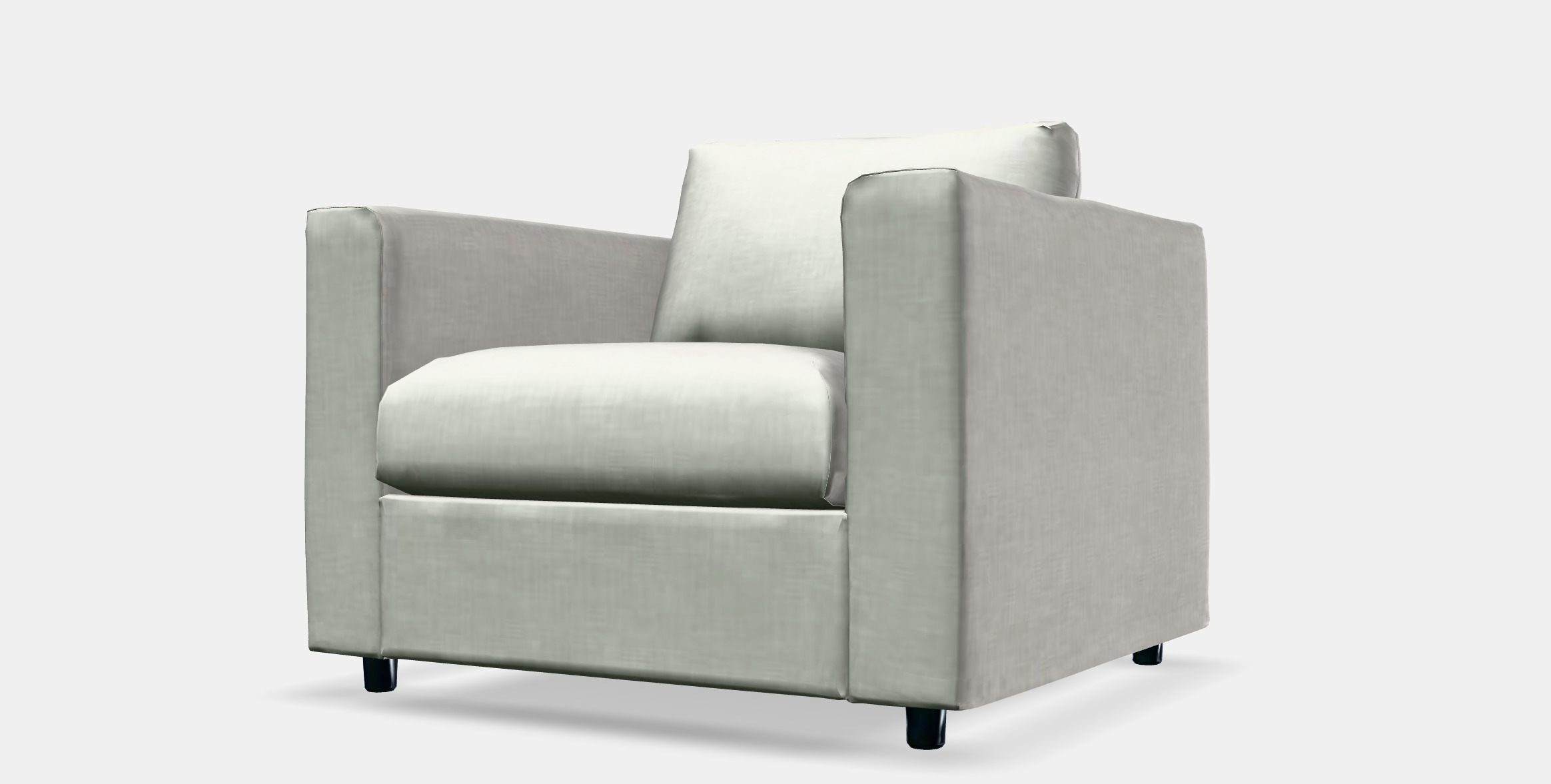 VIMLE Armchair 1 Low-poly 3D model_14