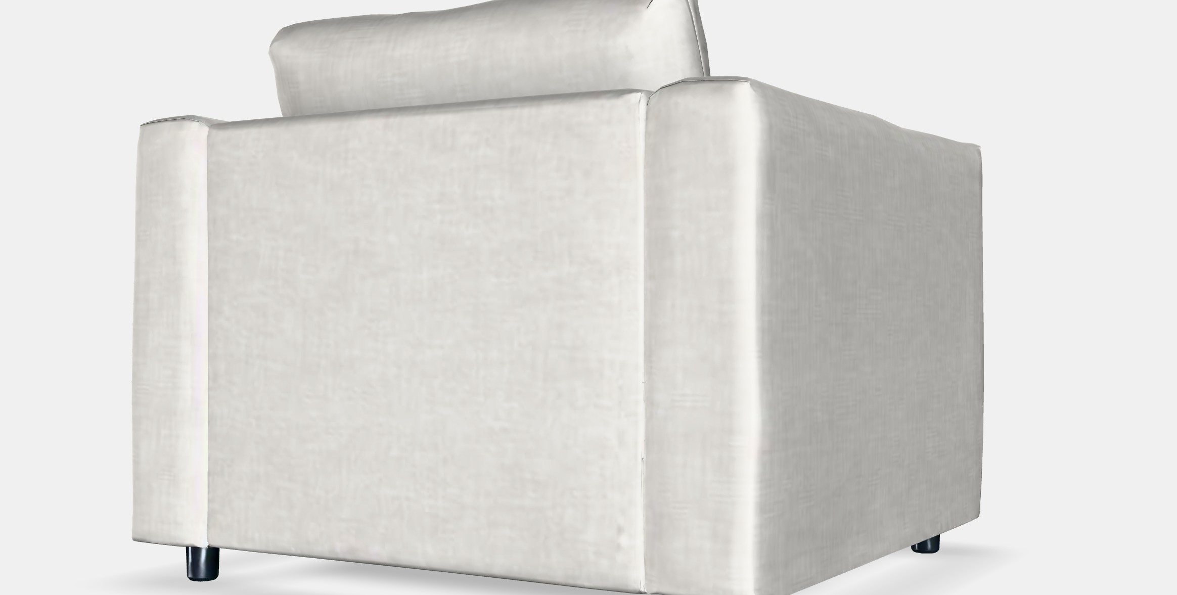 VIMLE Armchair 1 Low-poly 3D model_10