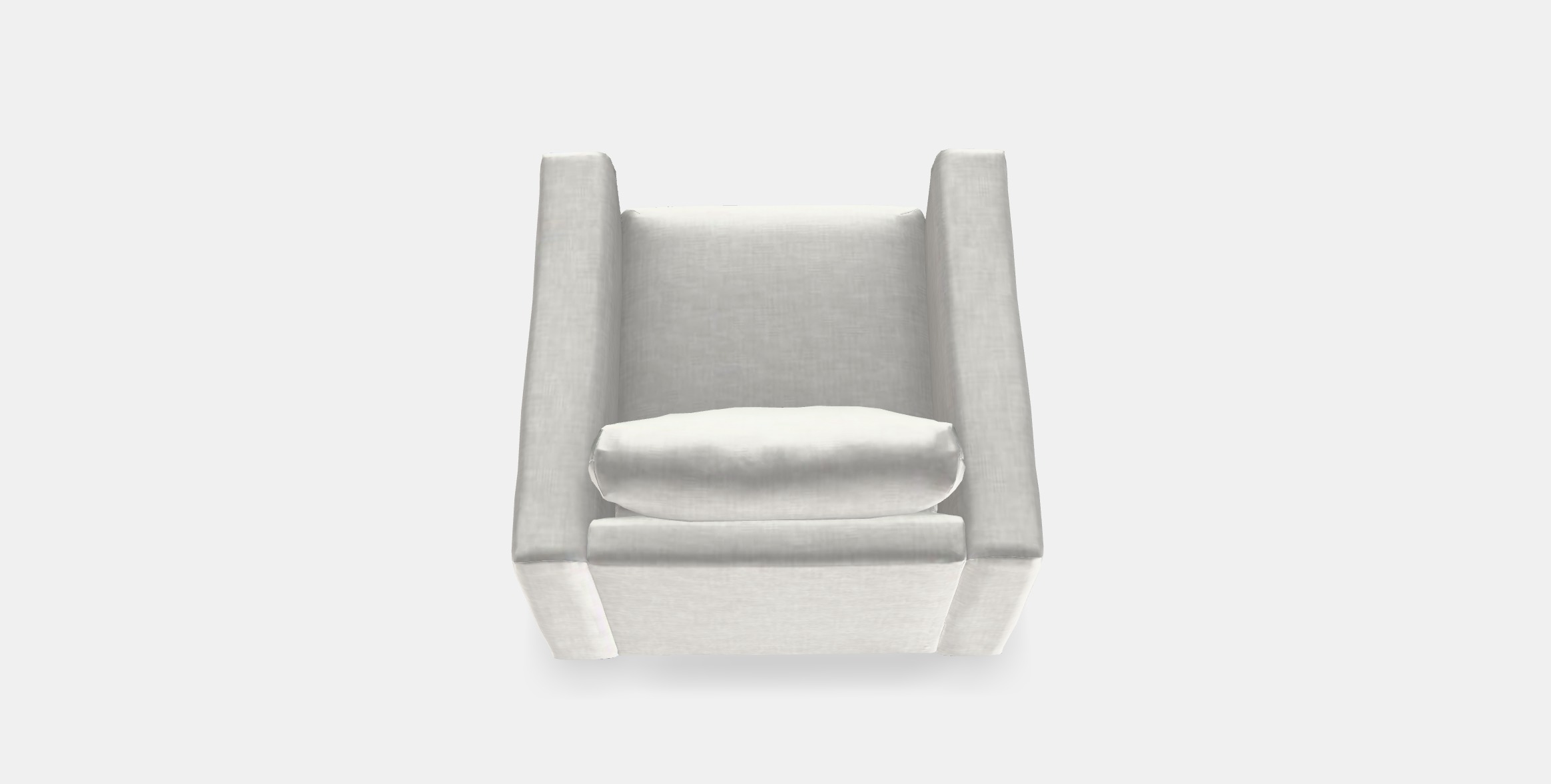 VIMLE Armchair 1 Low-poly 3D model_2