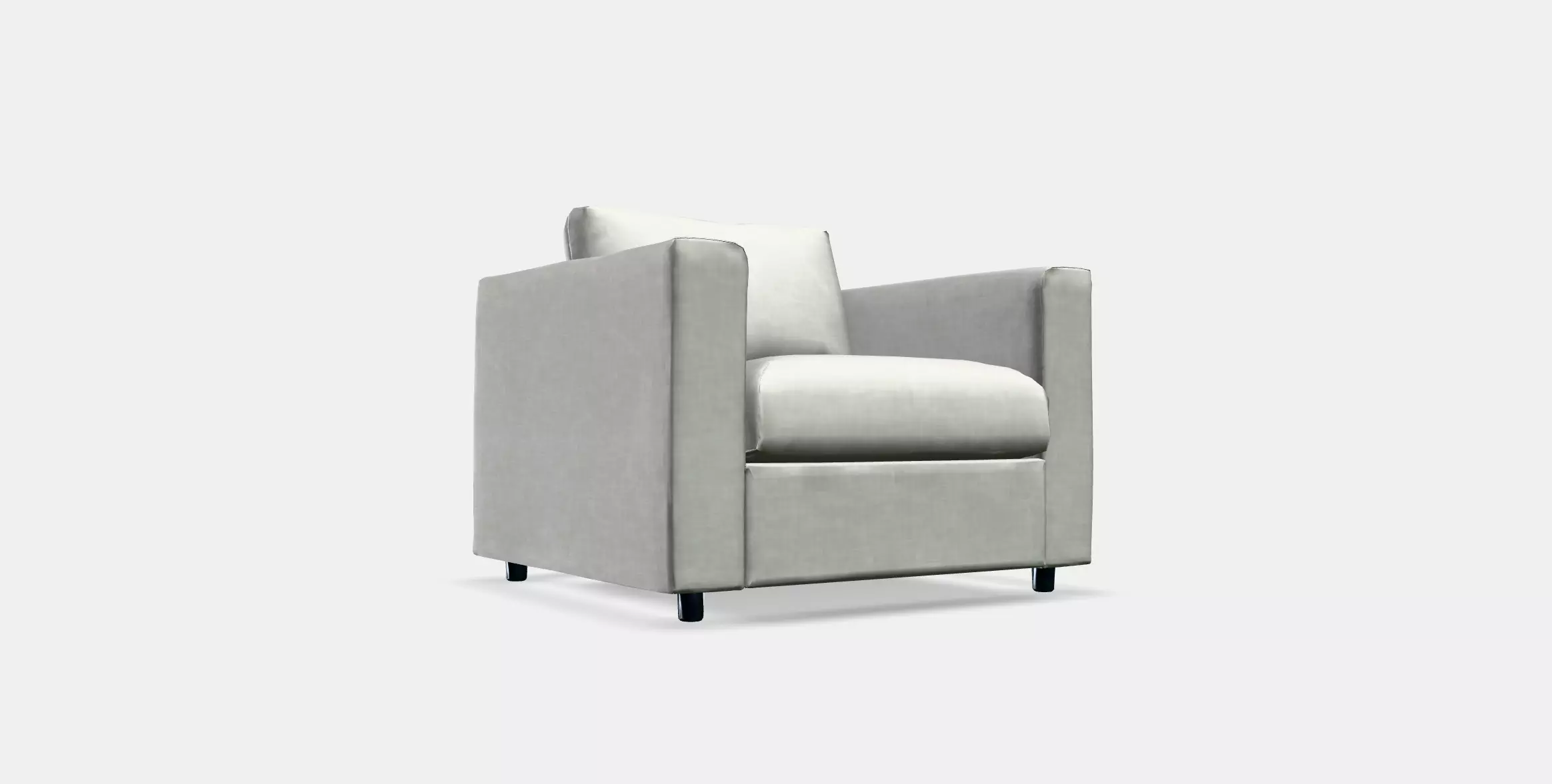 VIMLE Armchair 1 Low-poly 3D model_0