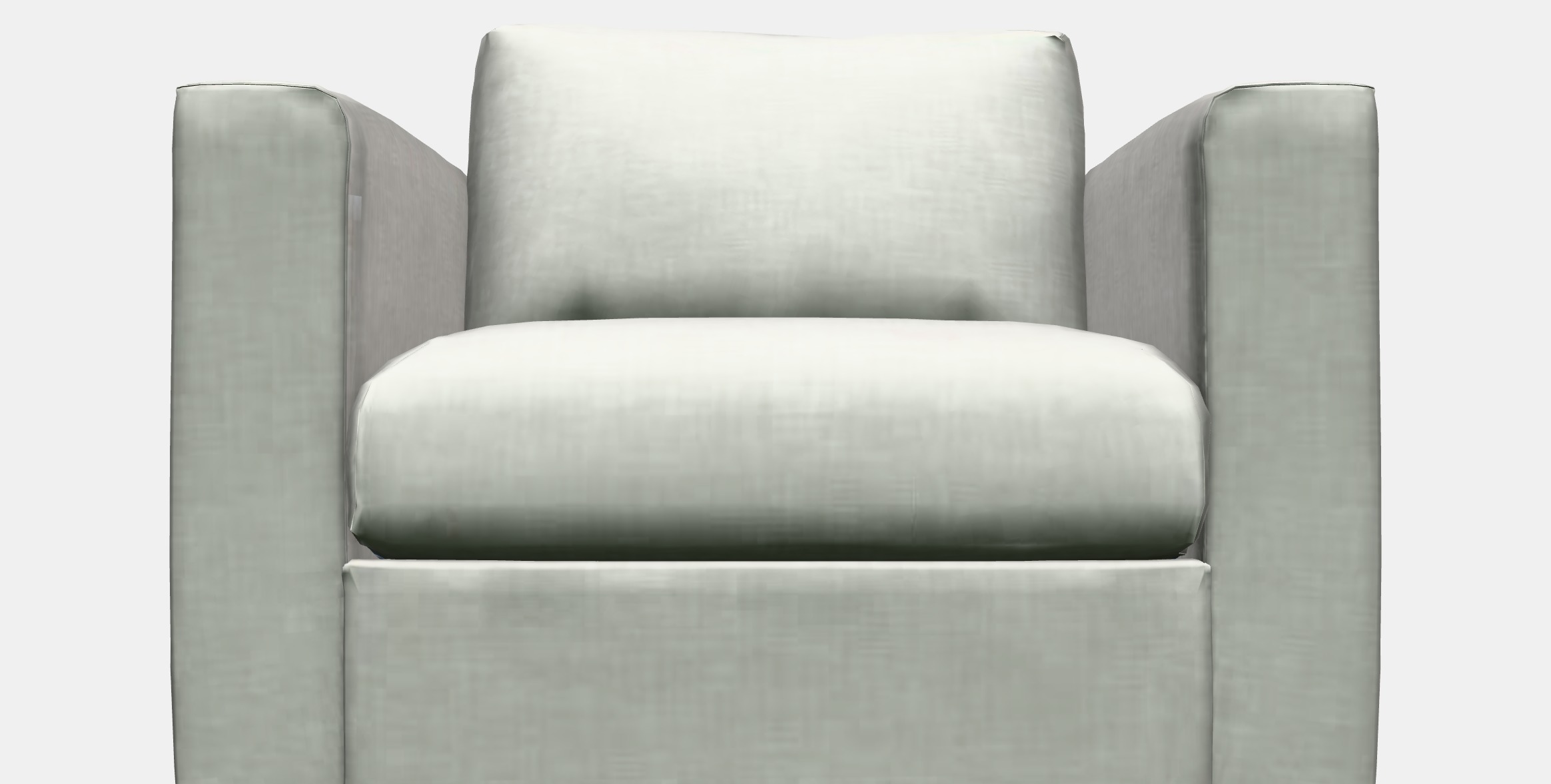 VIMLE Armchair 1 Low-poly 3D model_11