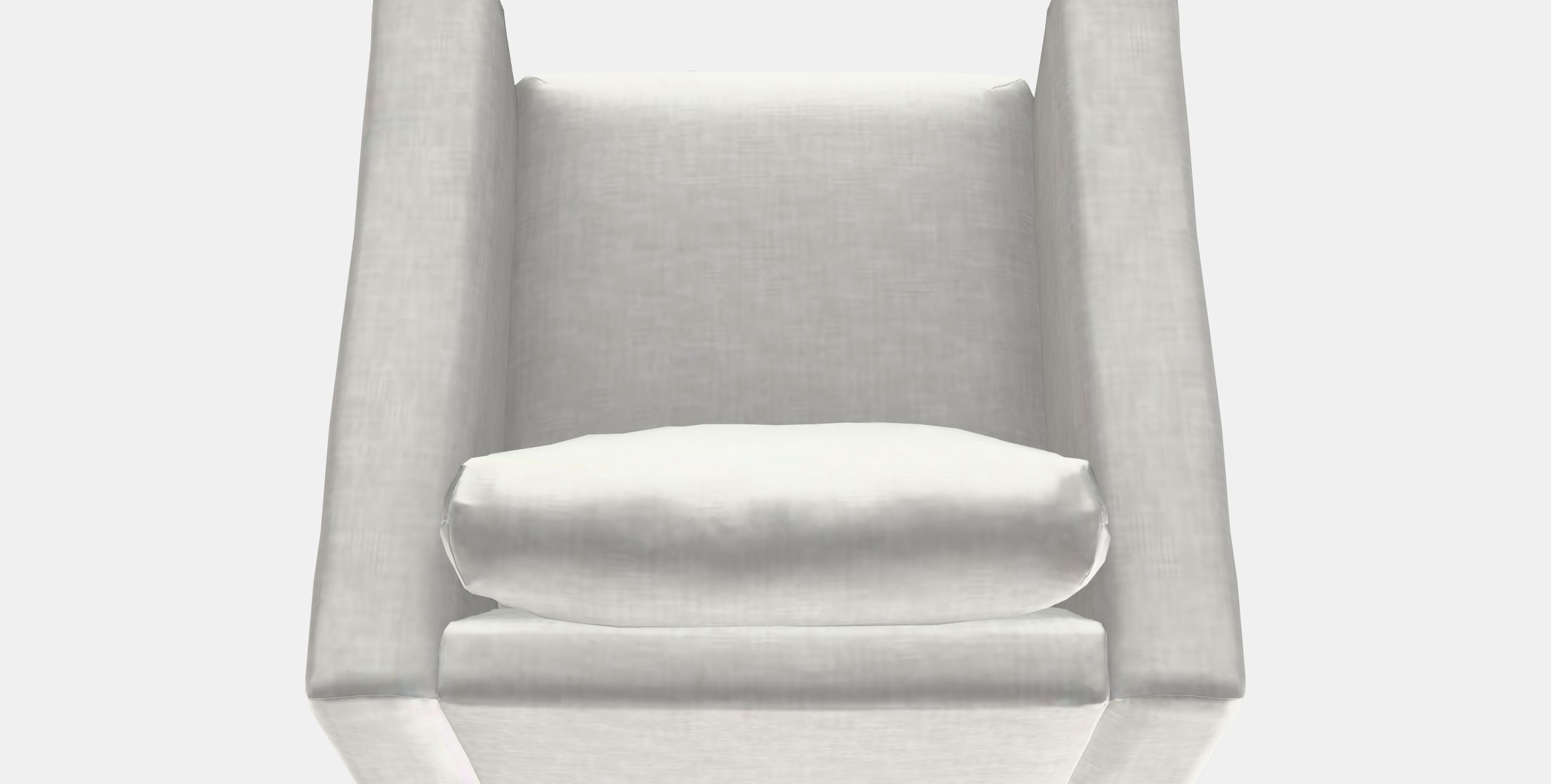 VIMLE Armchair 1 Low-poly 3D model_6