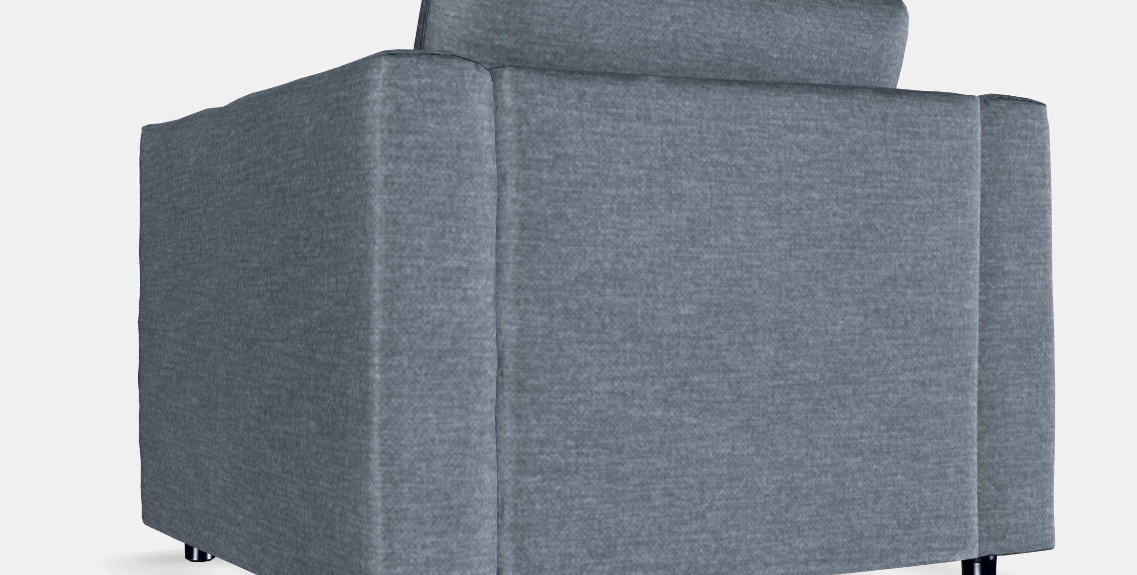 VIMLE Armchair 3 Low-poly 3D model_6