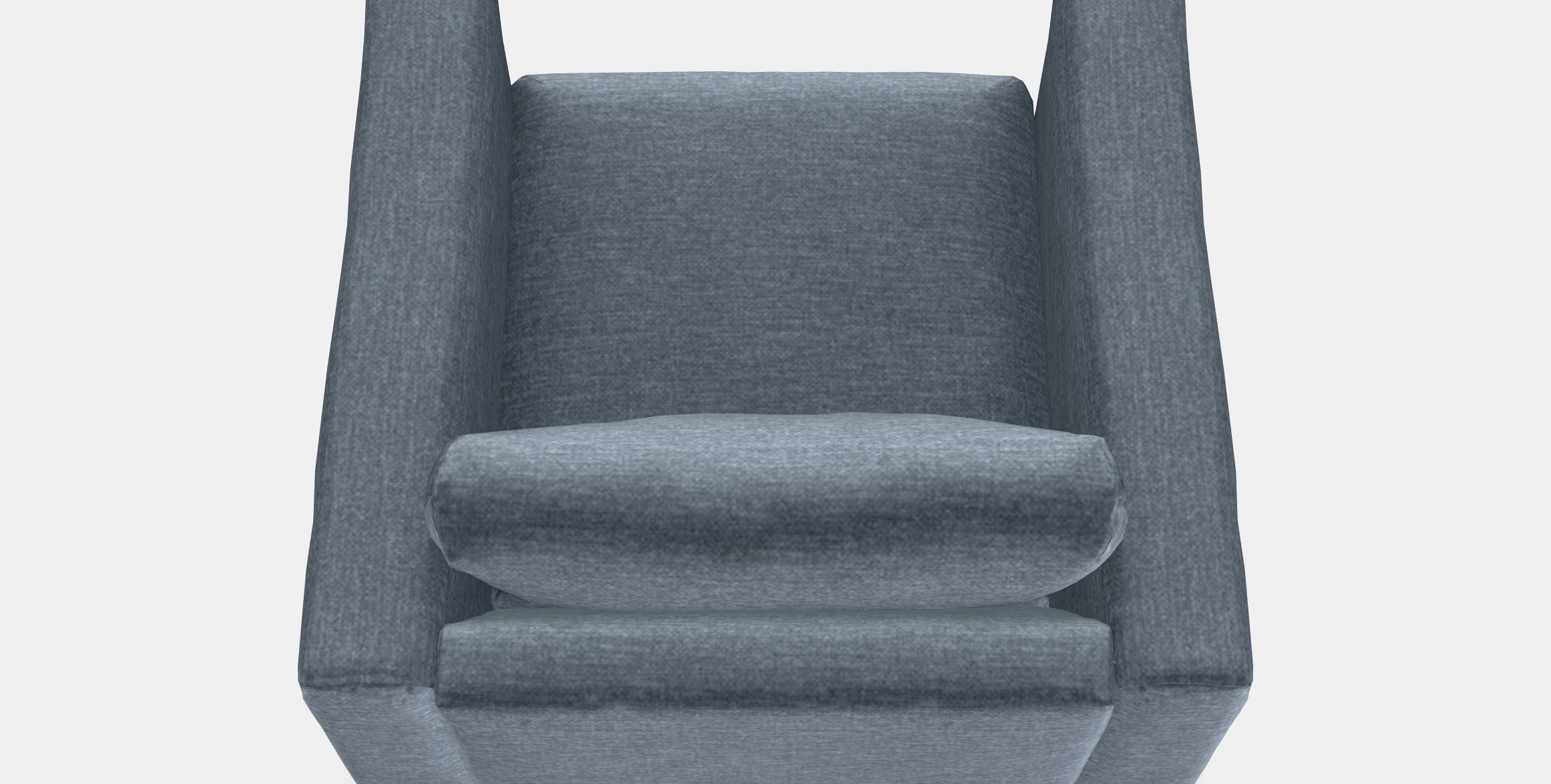 VIMLE Armchair 3 Low-poly 3D model_10