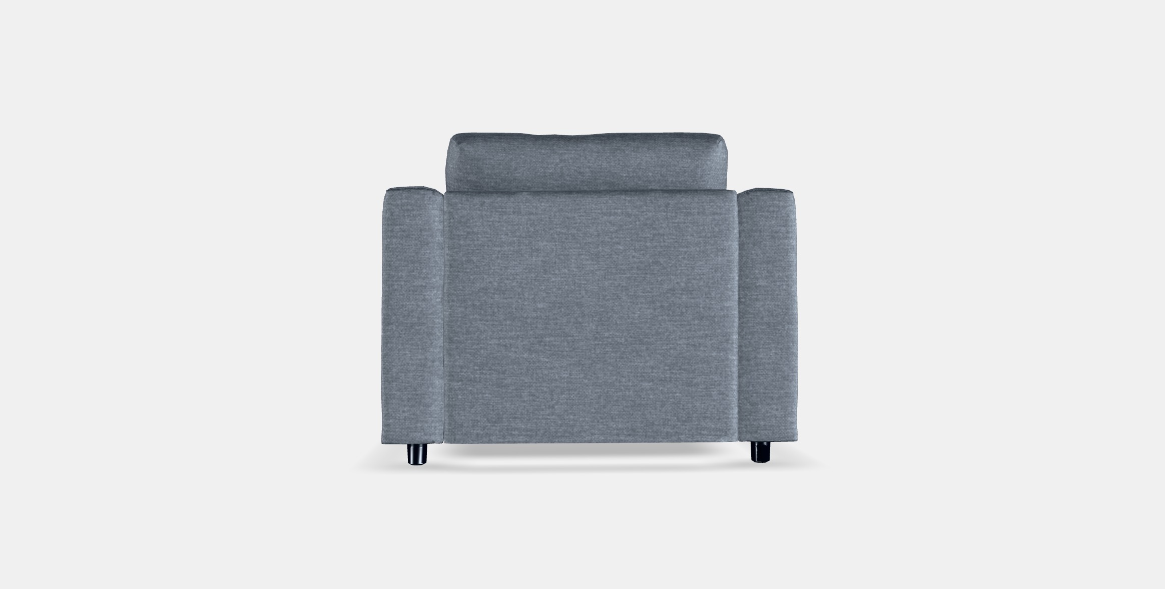 VIMLE Armchair 3 Low-poly 3D model_9