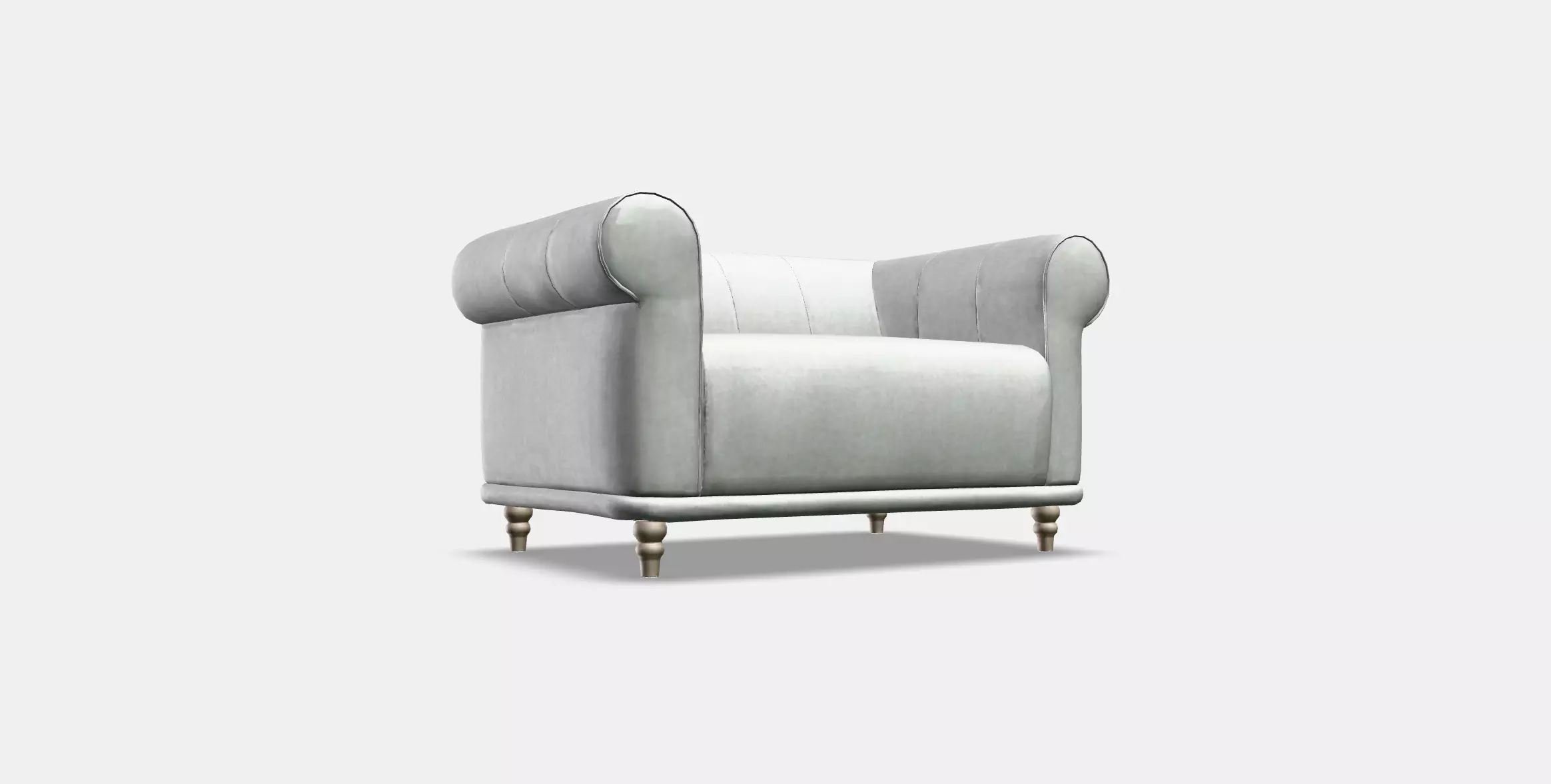 VISKAFORS 15-seat armchair 1 Low-poly 3D model