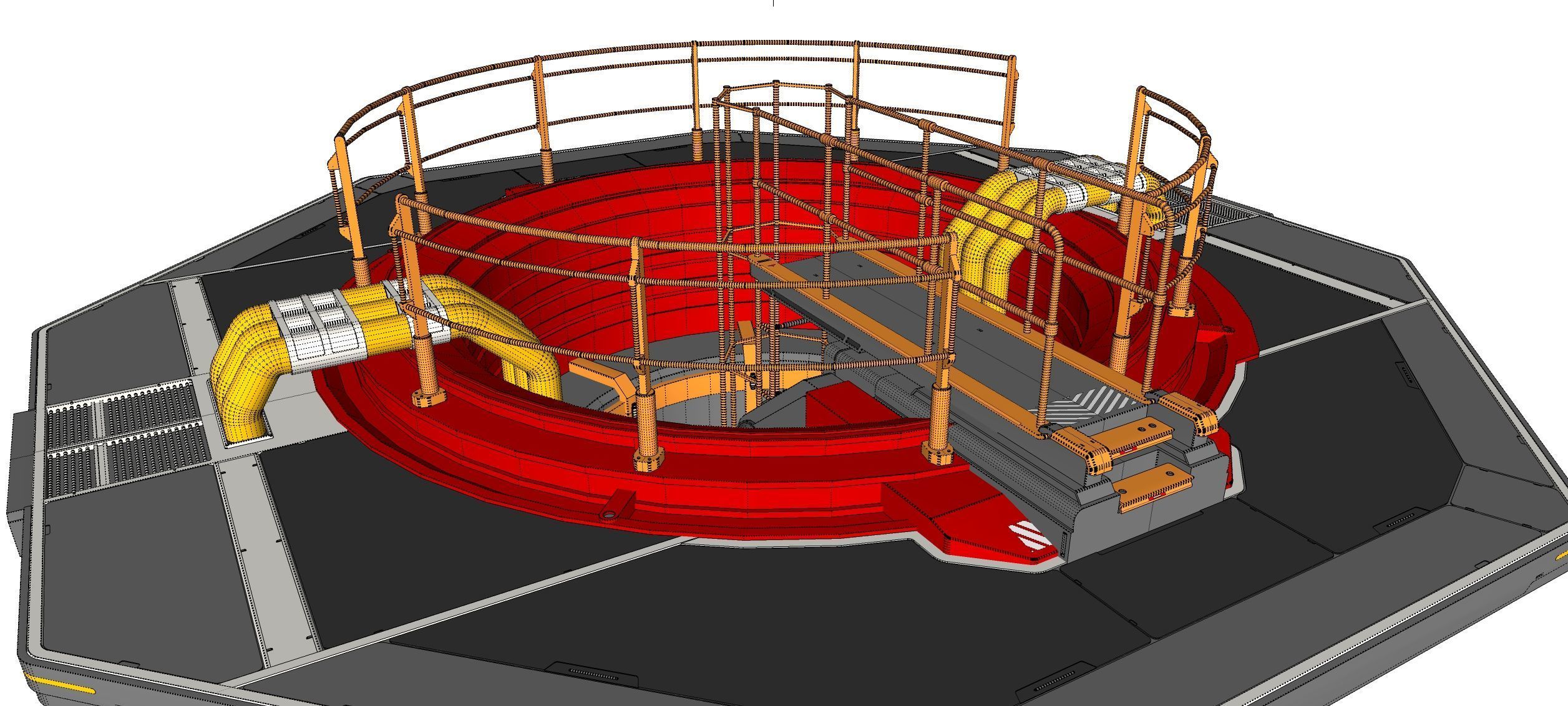 Sci-Fi elevator 1 3D model_21