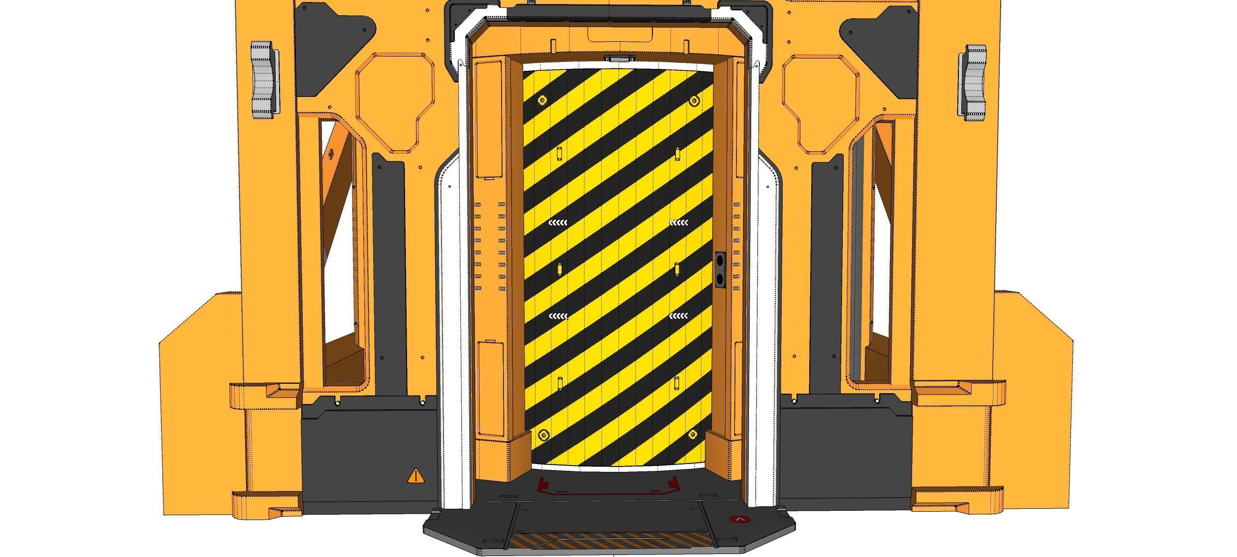 Sci-Fi elevator 1 3D model_25