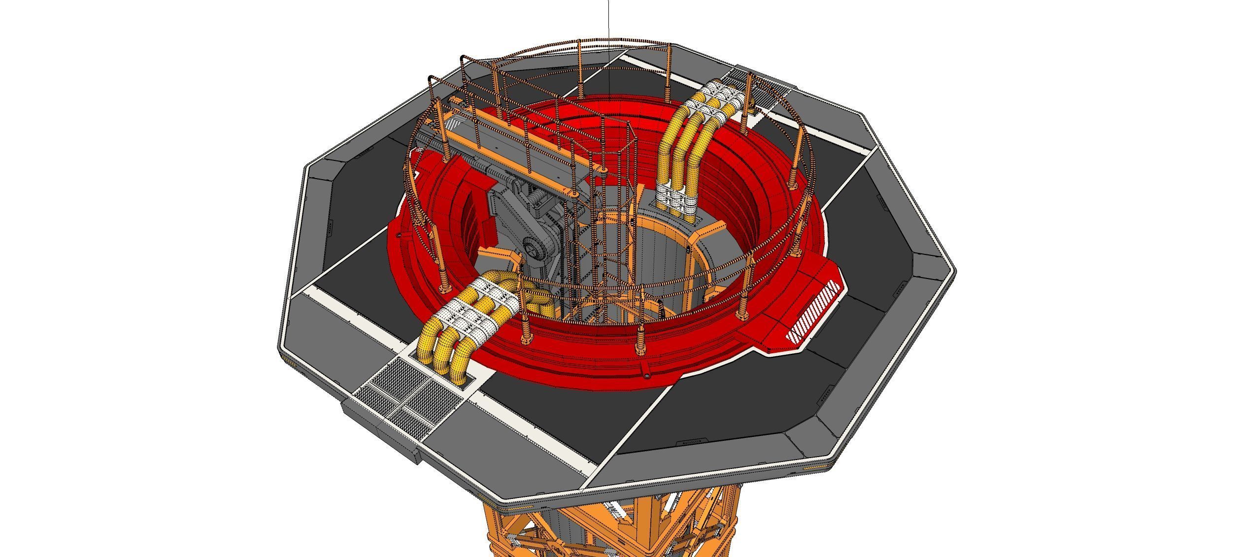 Sci-Fi elevator 1 3D model_19