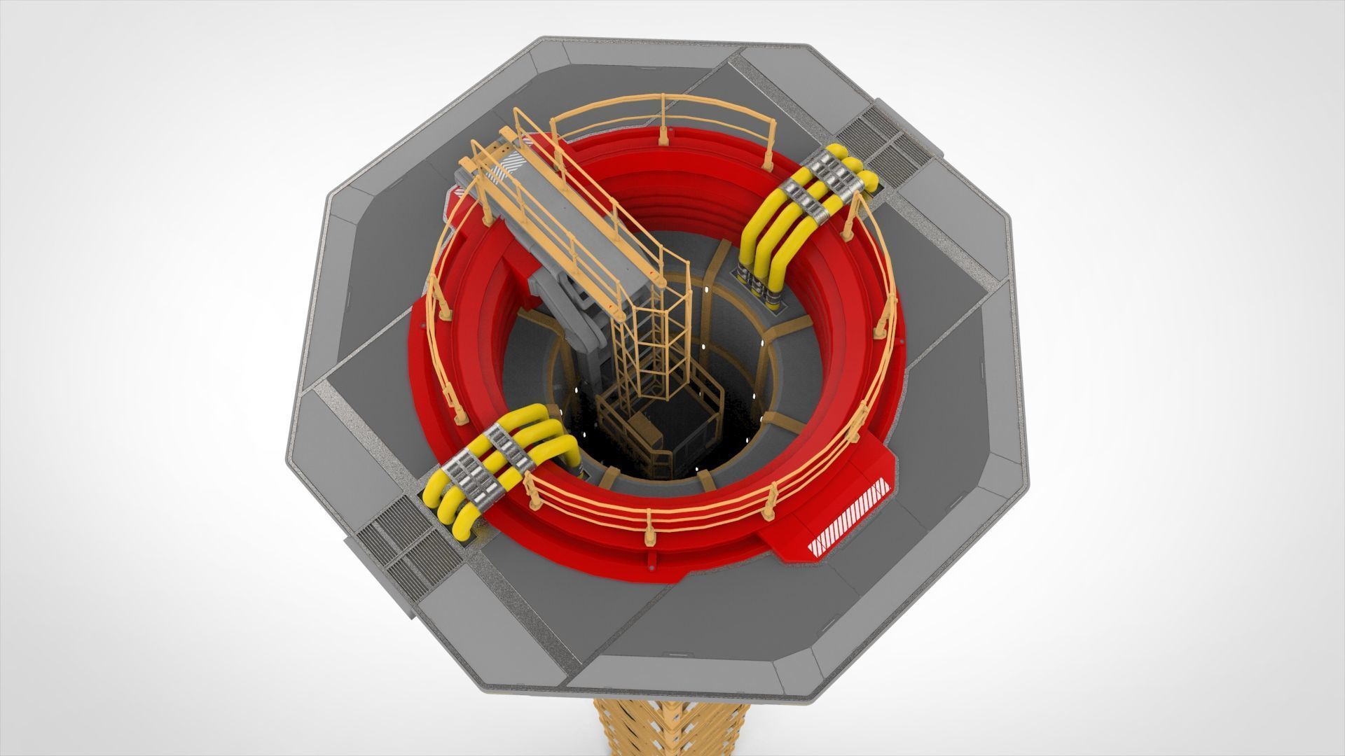 Sci-Fi elevator 1 3D model_3