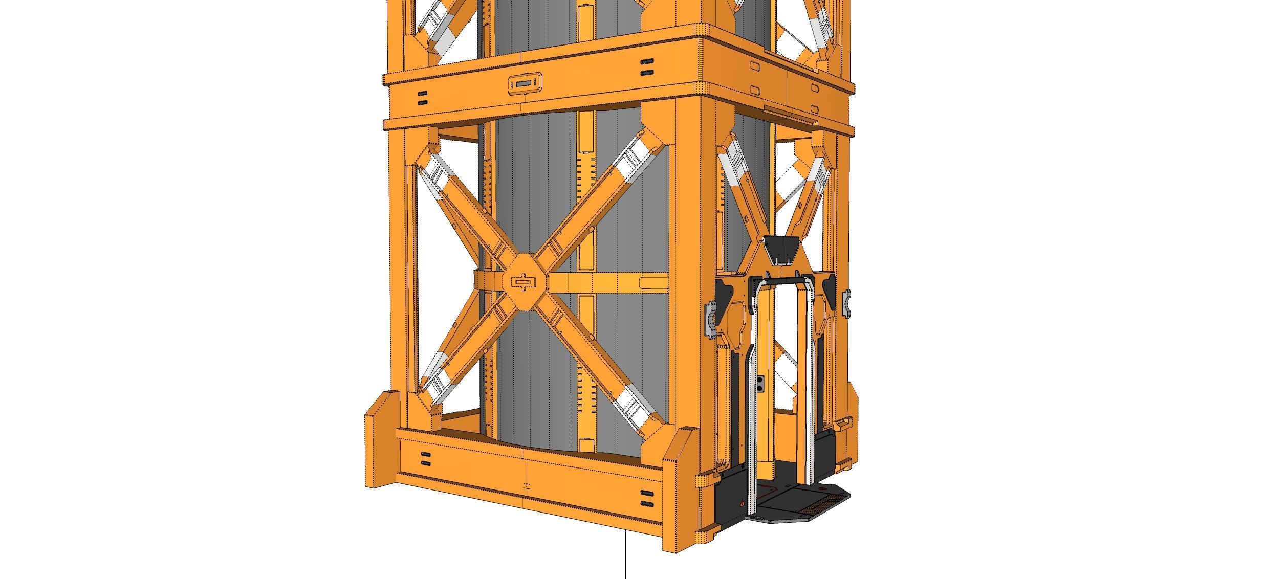 Sci-Fi elevator 1 3D model_23