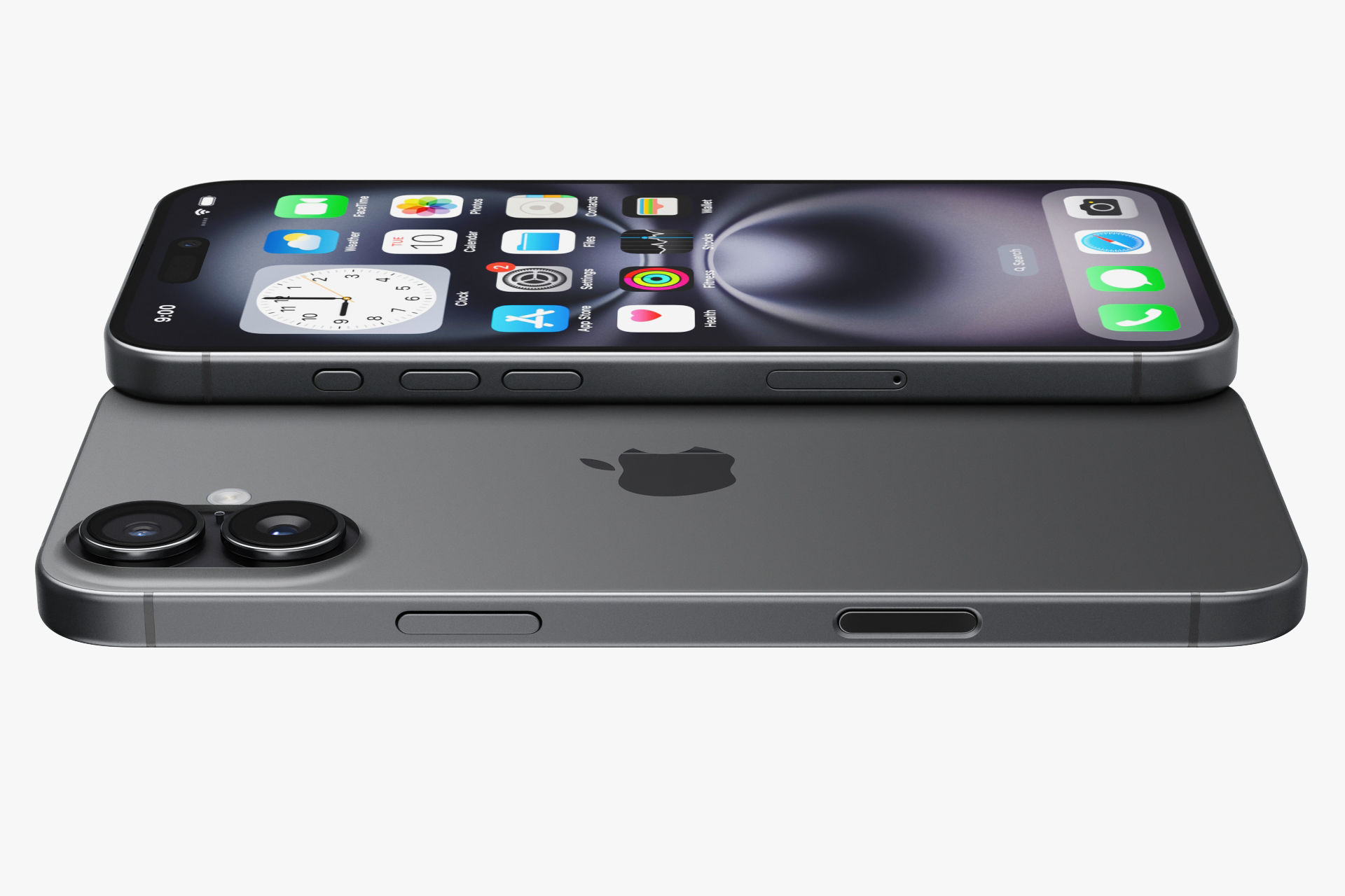 Apple iPhone 16 plus All colors 3D model_11