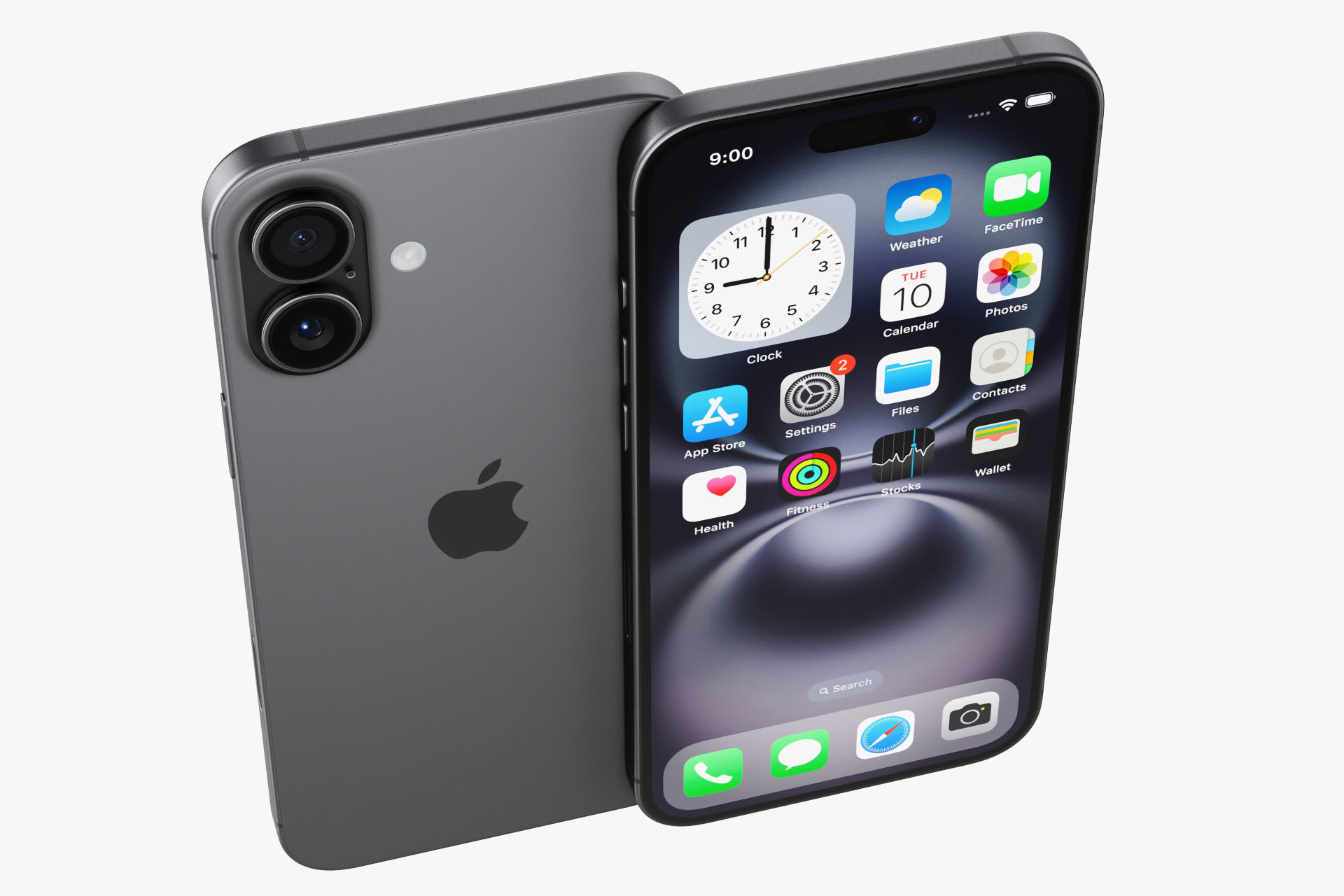 Apple iPhone 16 plus All colors 3D model_16