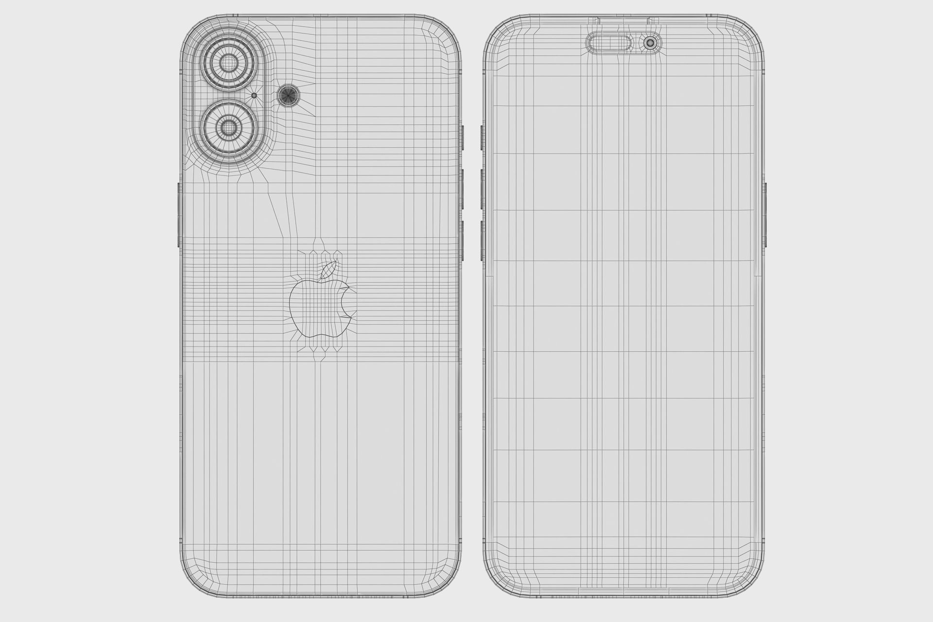 Apple iPhone 16 plus All colors 3D model_28