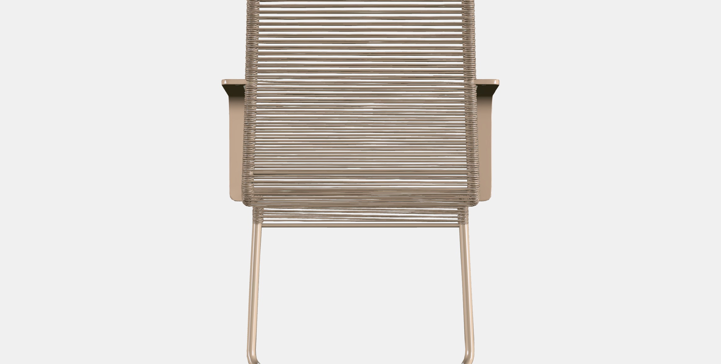 VASMAN Chair with armrests outdoor 1 Low-poly 3D model_15