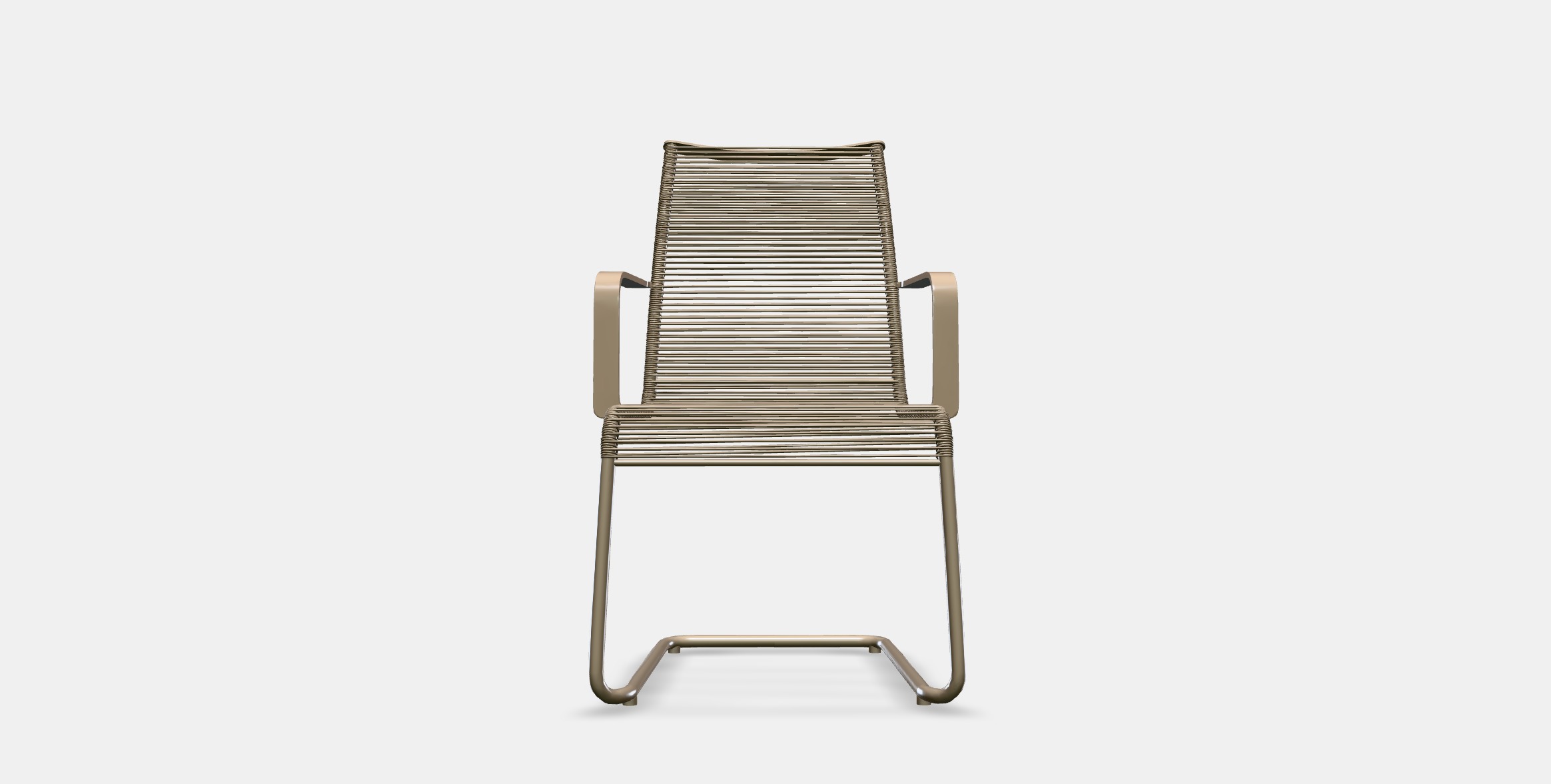 VASMAN Chair with armrests outdoor 1 Low-poly 3D model_11