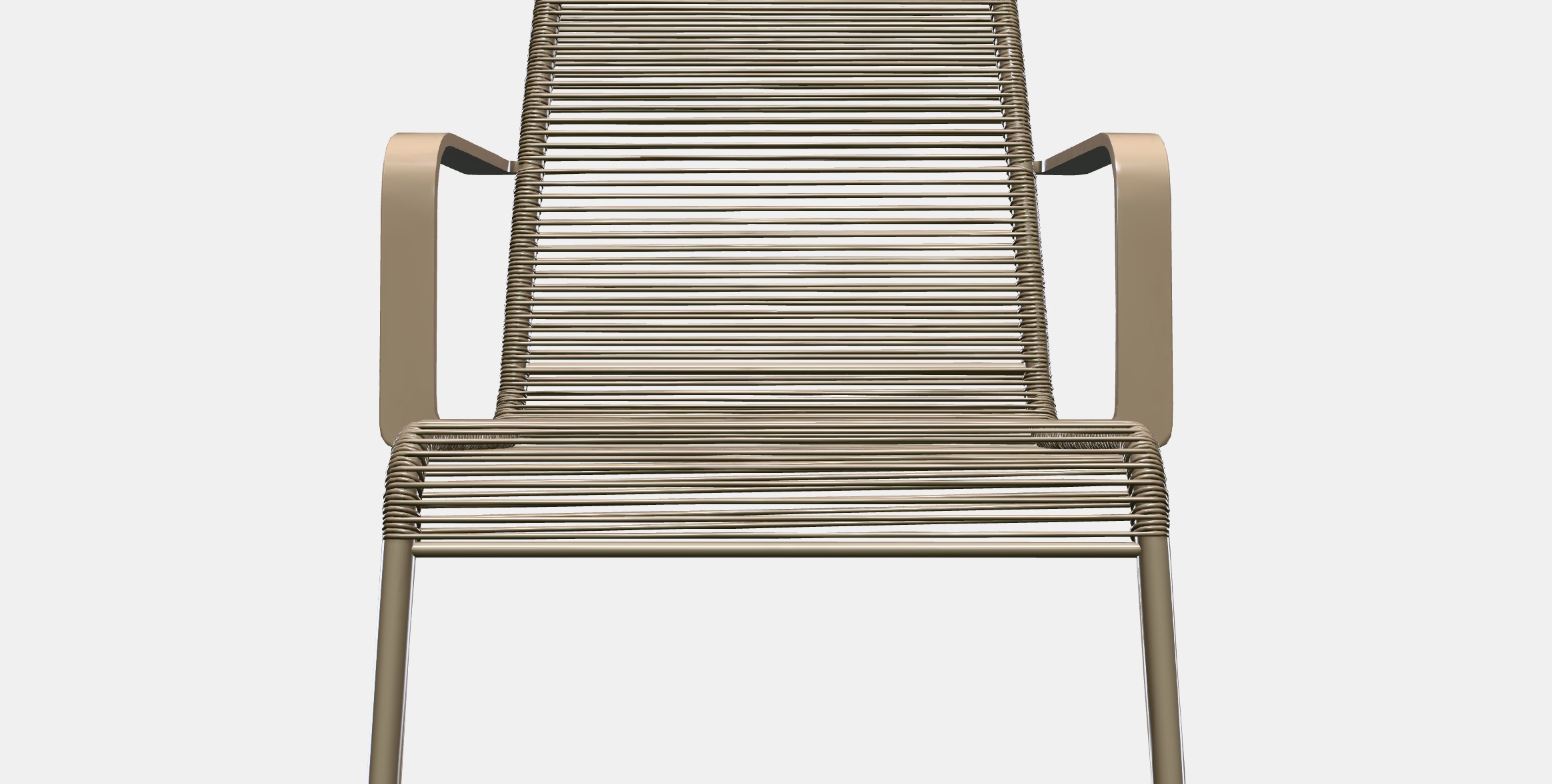 VASMAN Chair with armrests outdoor 1 Low-poly 3D model_10