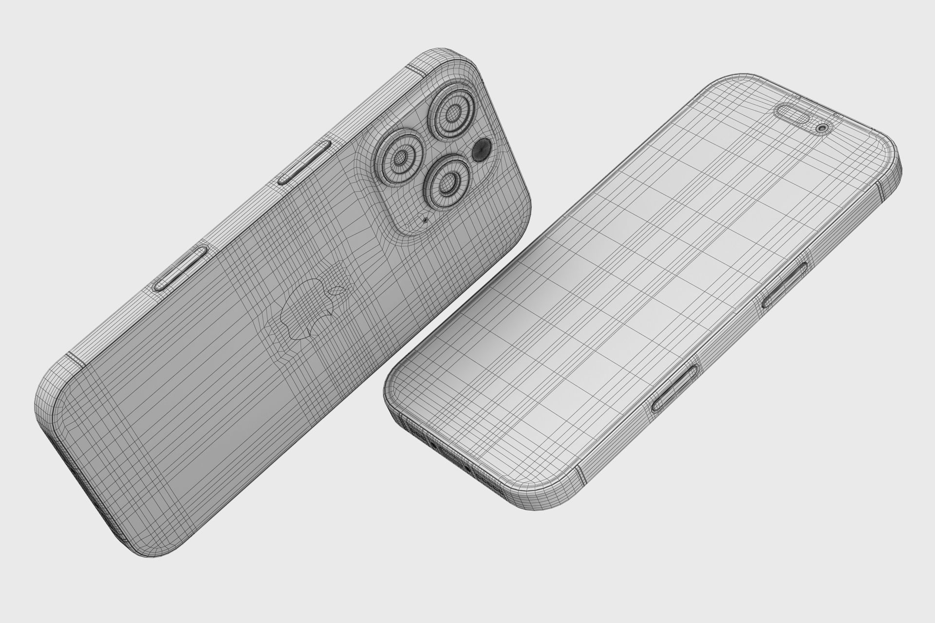 Apple iPhone 16 pro All Colors 3D model_26