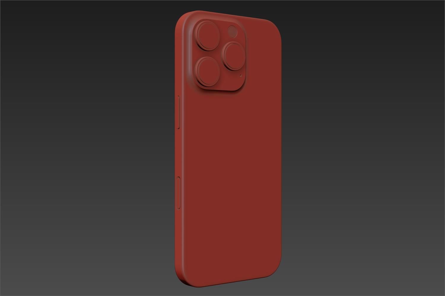 Apple iPhone 16 pro All Colors 3D model_17