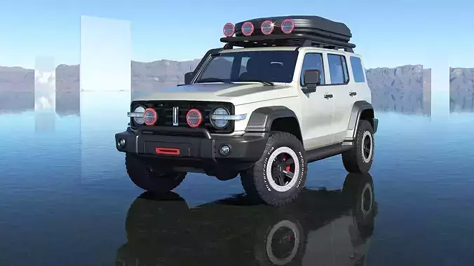 Great Wall Motor WEY Tank300 Hot Rod 3D model