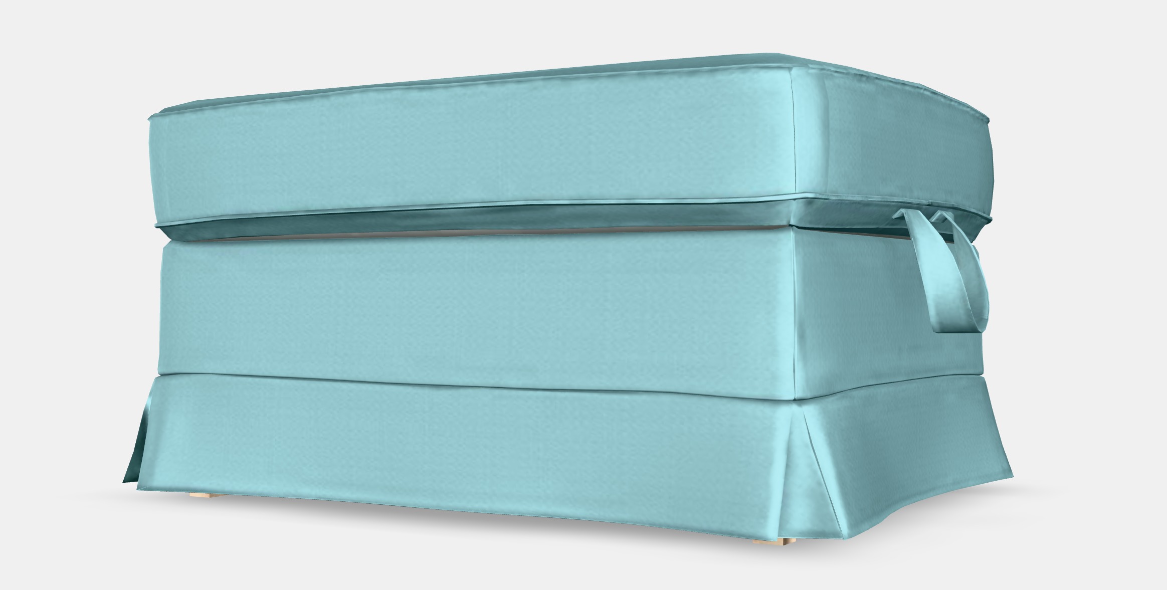 EKTORP Footstool 1 Low-poly 3D model_10