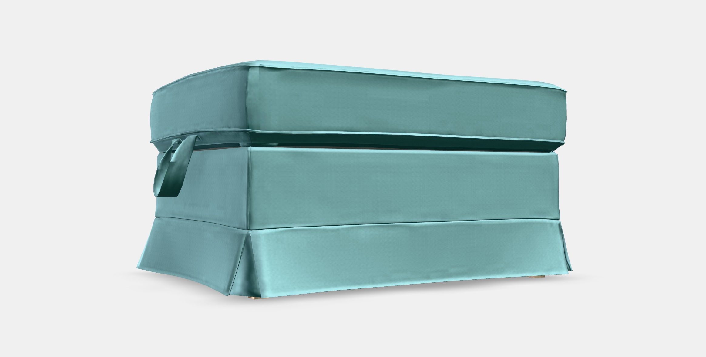 EKTORP Footstool 1 Low-poly 3D model_8